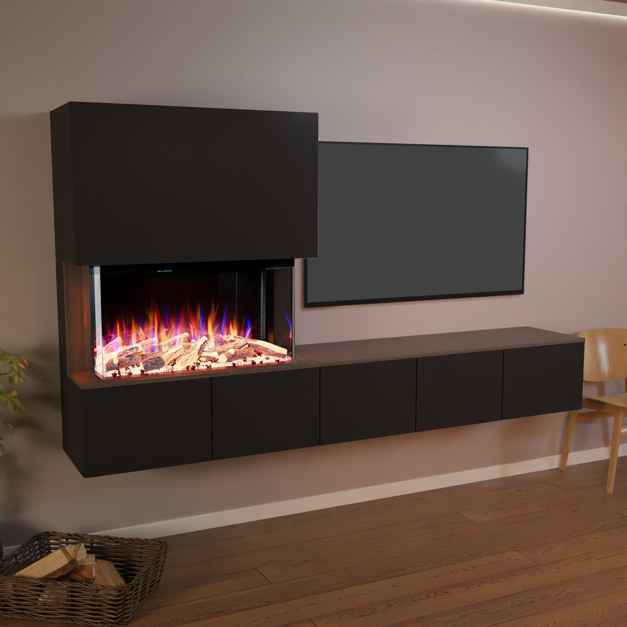 Glow Fire Elektrokamin CW5 E-Motion