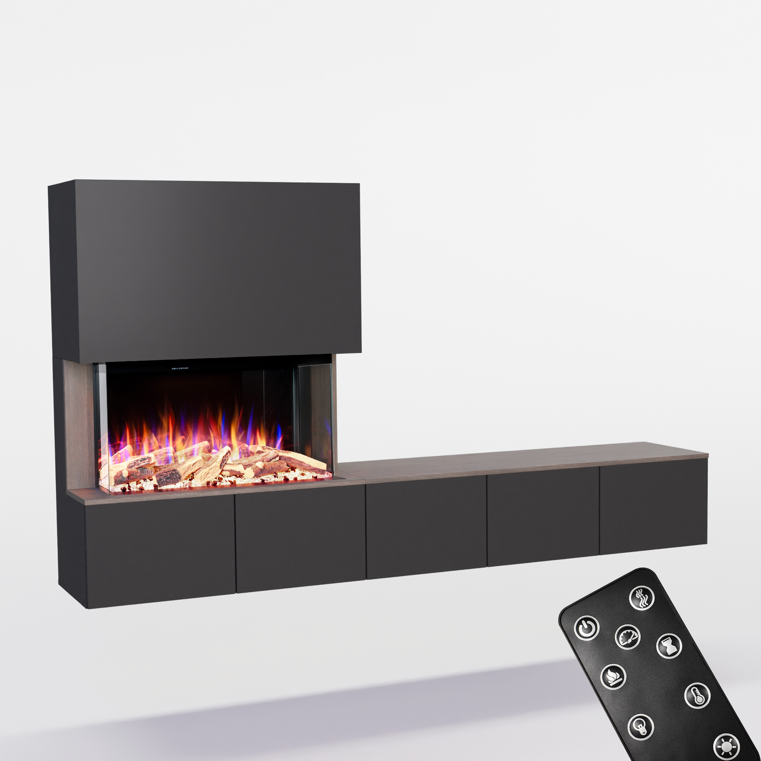 Glow Fire Elektrokamin CW5 E-Motion