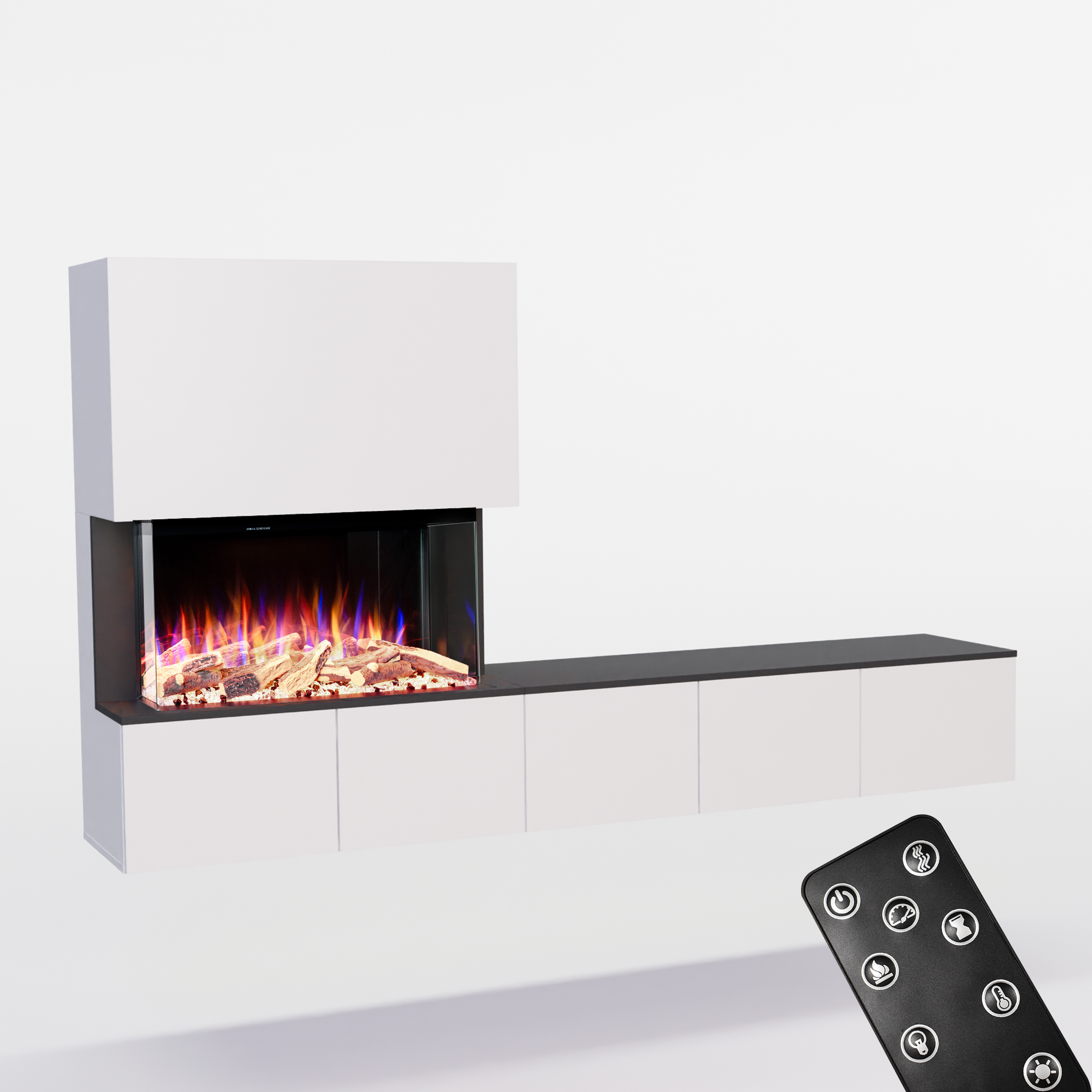 Glow Fire Elektrokamin CW5 E-Motion