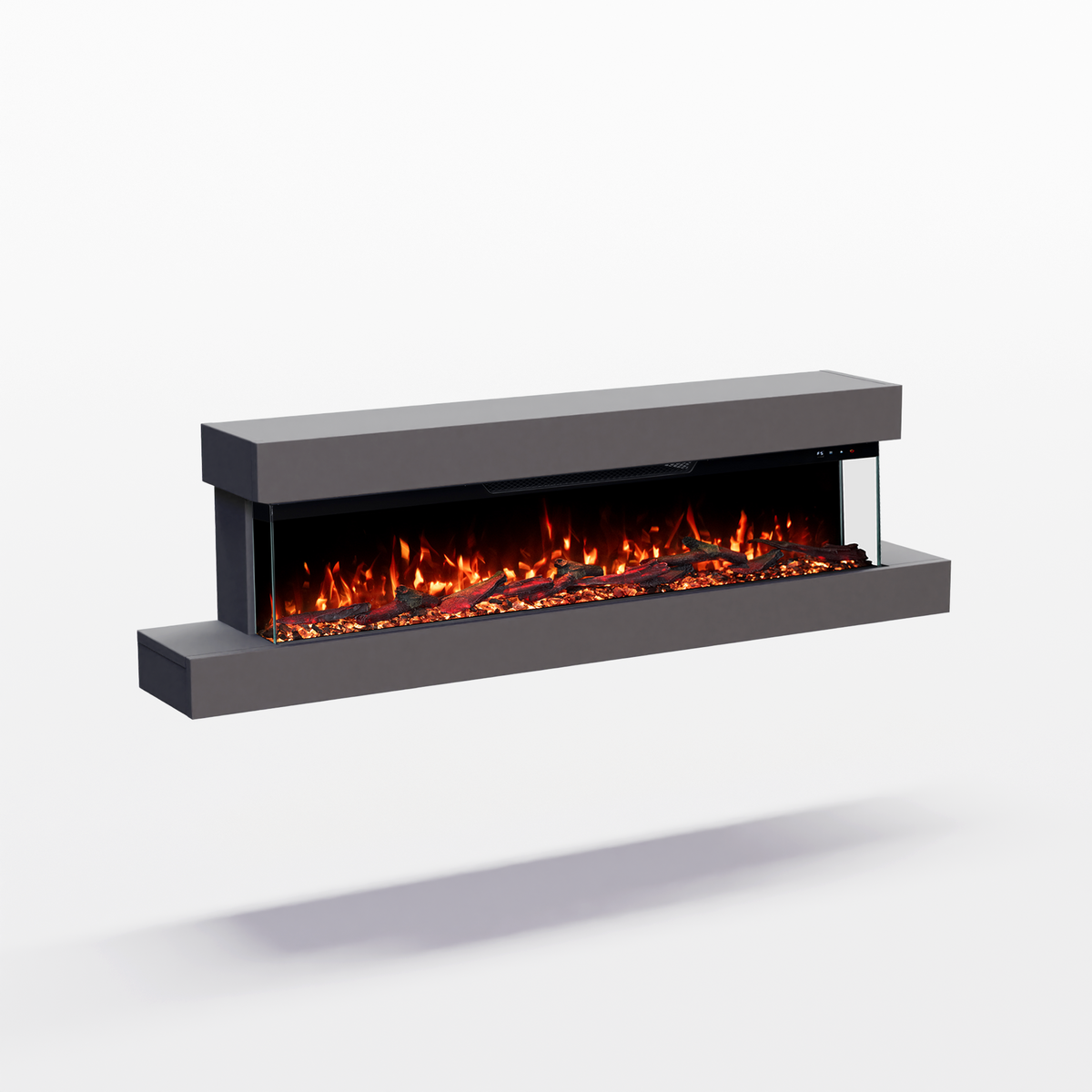 Cheminée électrique murale Glow Fire Cobalt