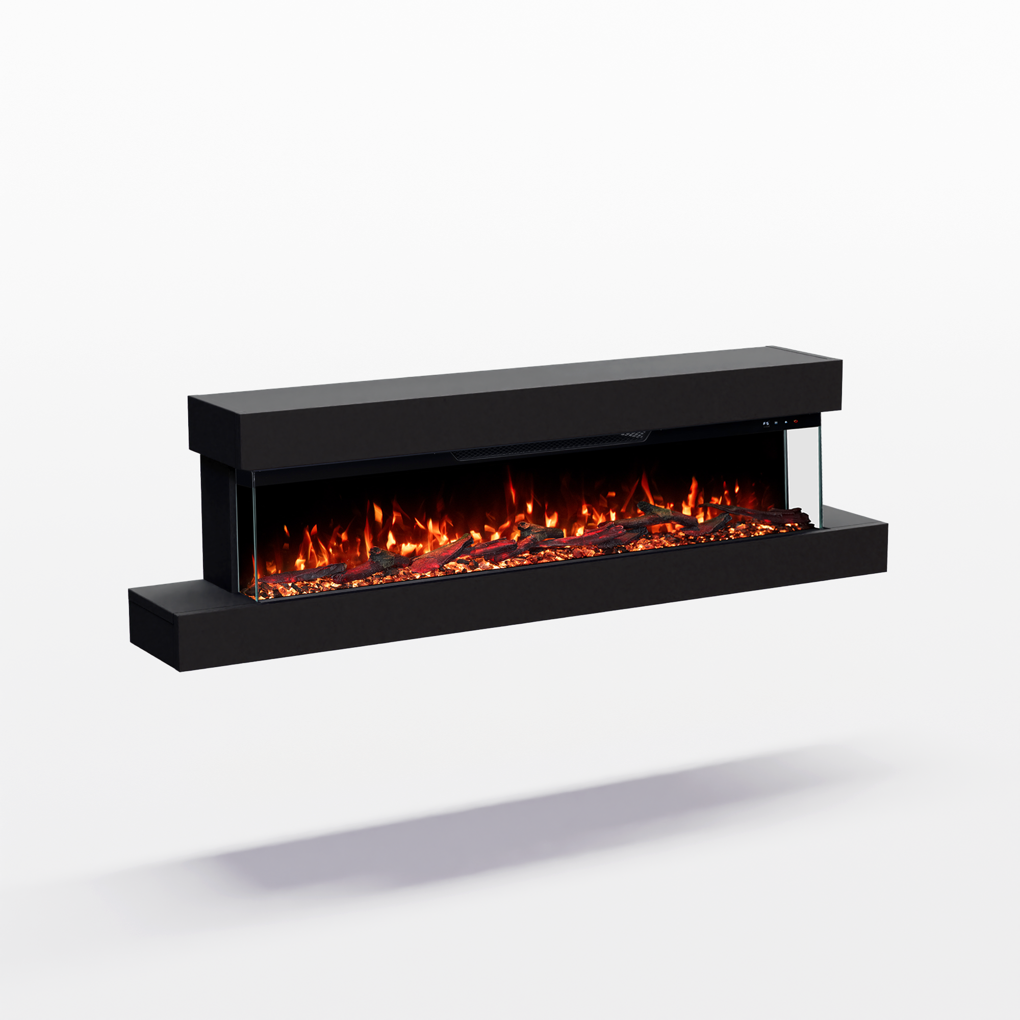 Cheminée électrique murale Glow Fire Cobalt