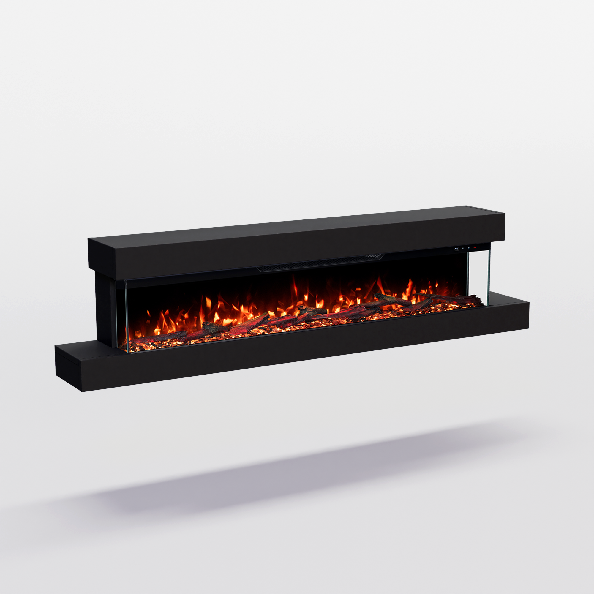 Cheminée électrique murale Glow Fire Cobalt