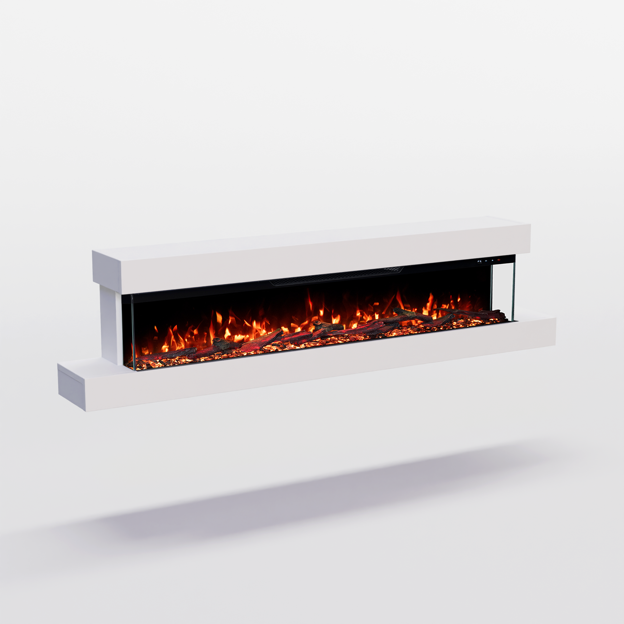 Cheminée électrique murale Glow Fire Cobalt