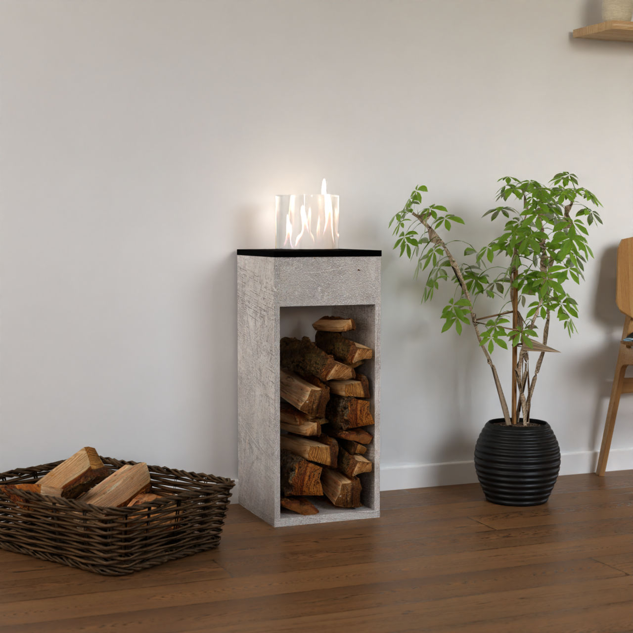 Glow Fire Emma Concept L Ethanol Kamin