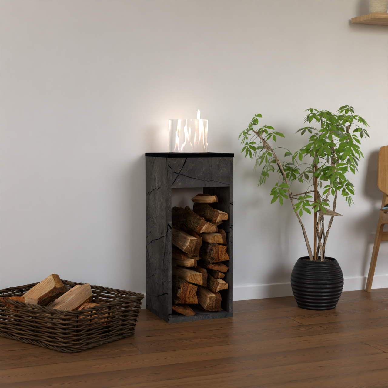 Glow Fire Emma Concept L Ethanol Kamin