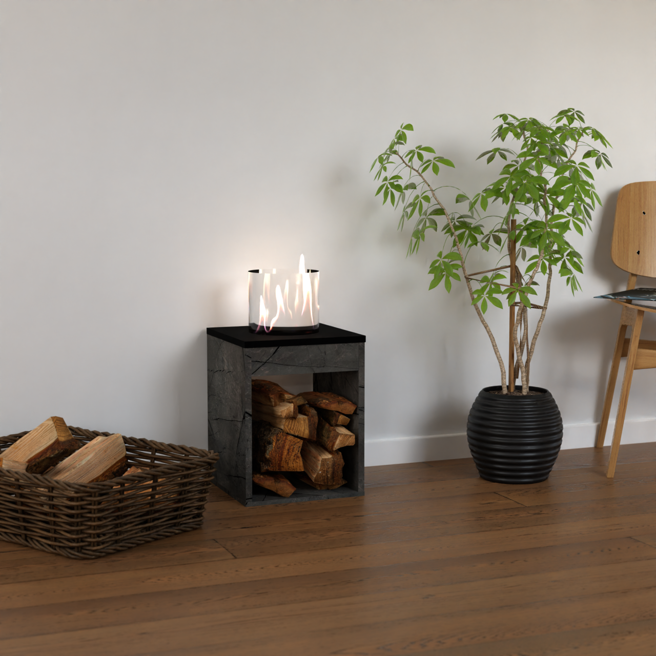Glow Fire Emma Concept S Ethanol Kamin