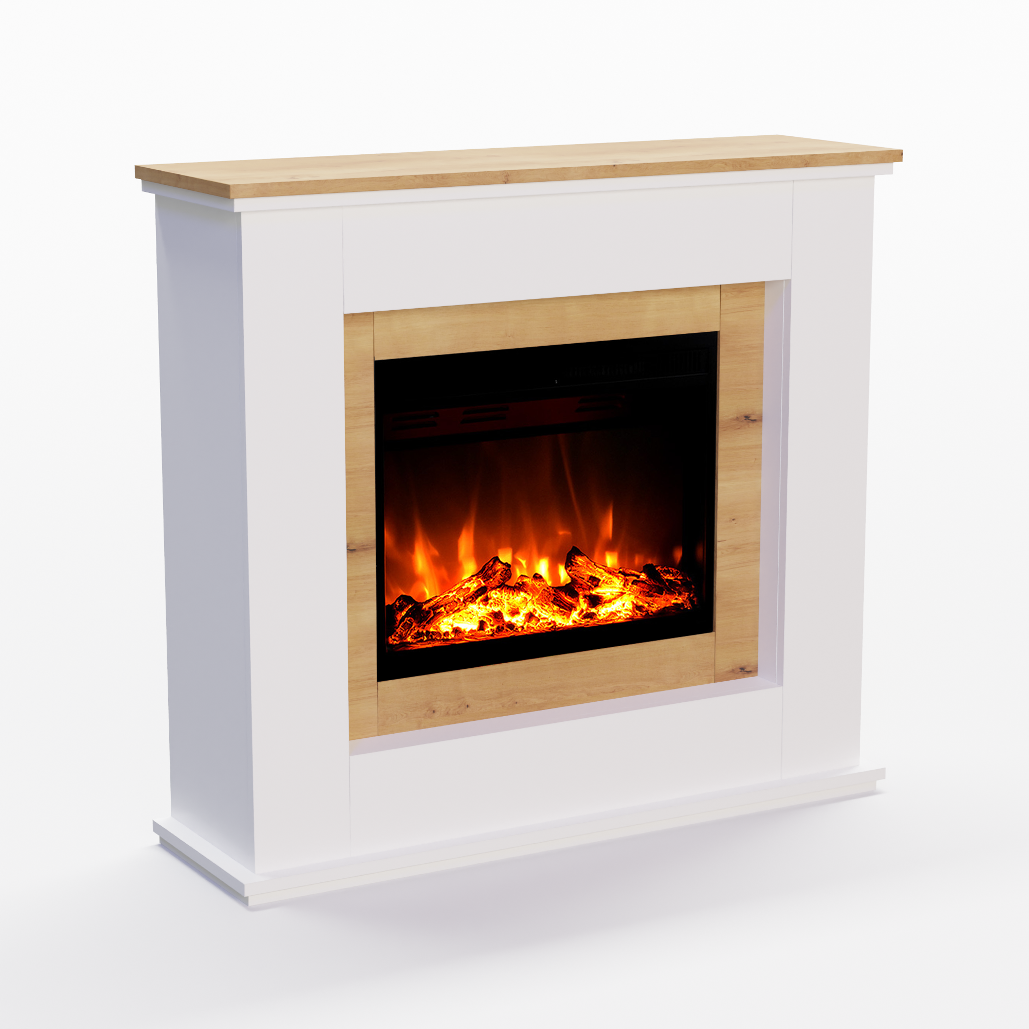 Glow Fire Europa Oak Elektrokamin