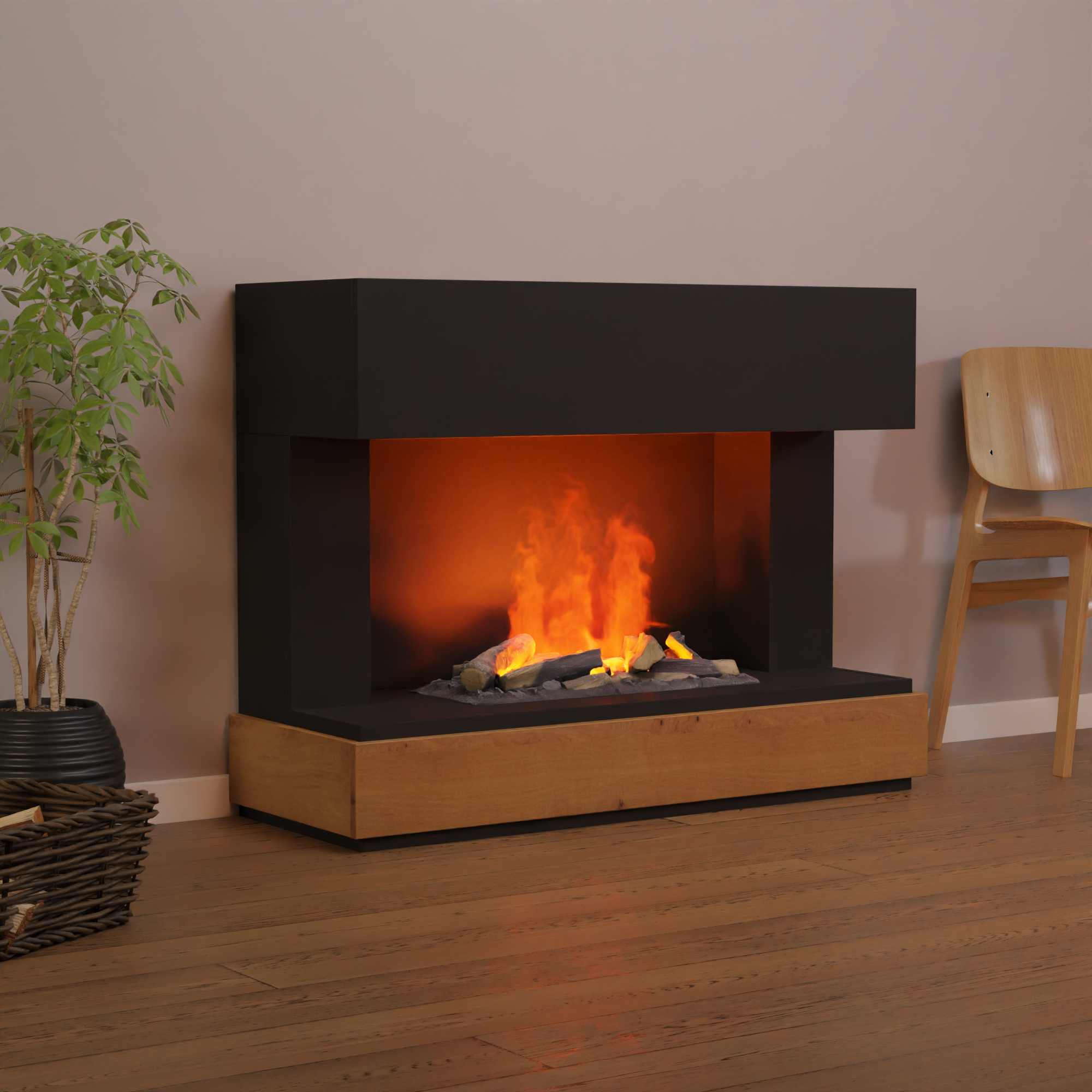 Glow Fire Fontane Elektrokamin