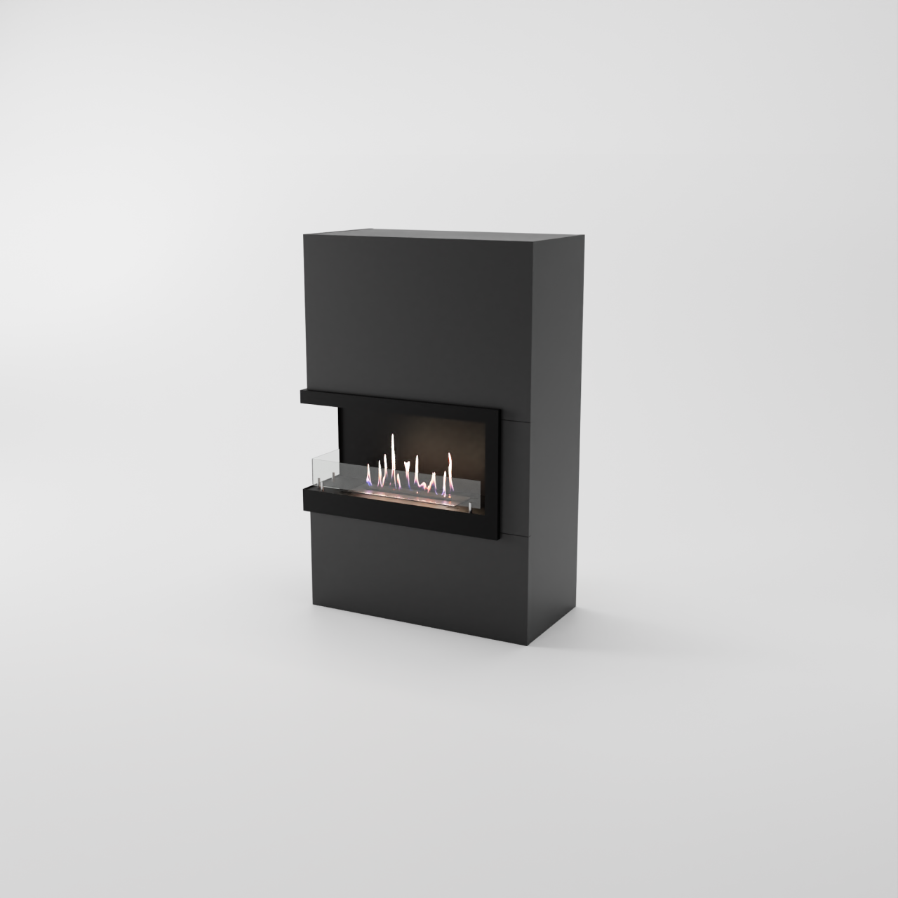 Glow Fire Halden Rechts Ethanol Kamin