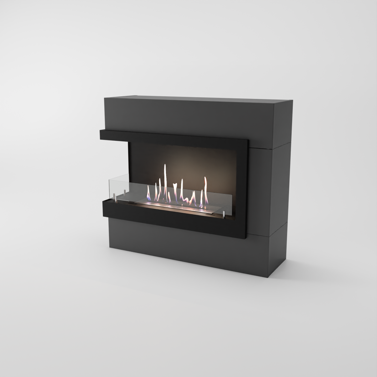 Glow Fire Halden Mini Rechts Ethanol Kamin