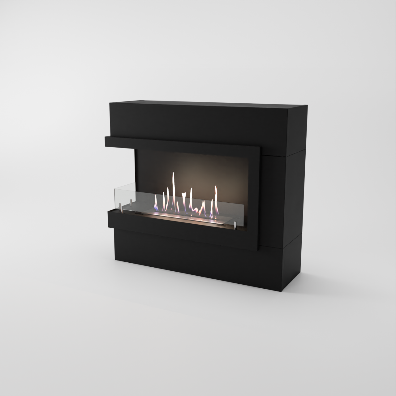 Glow Fire Halden Mini Links Ethanol Kamin