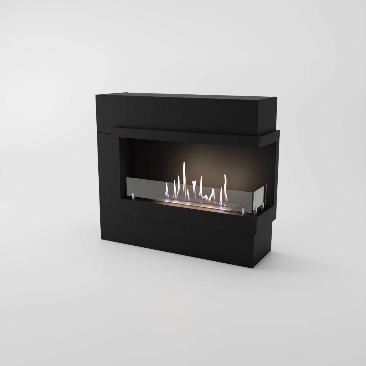 Glow Fire Halden Mini Rechts Ethanol Kamin