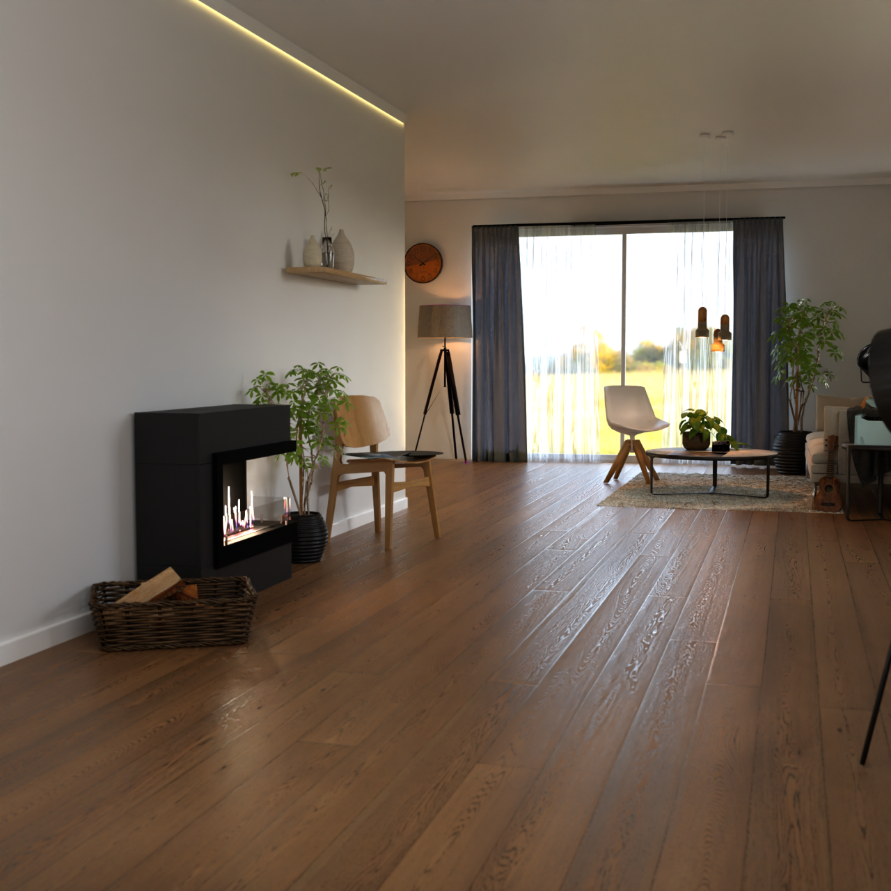 Glow Fire Halden Mini Rechts Ethanol Kamin