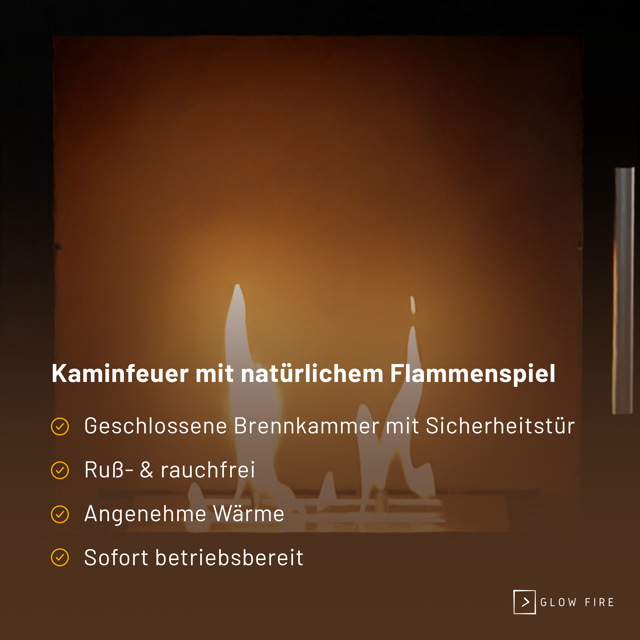 Glow Fire Hamar ethanolhaard