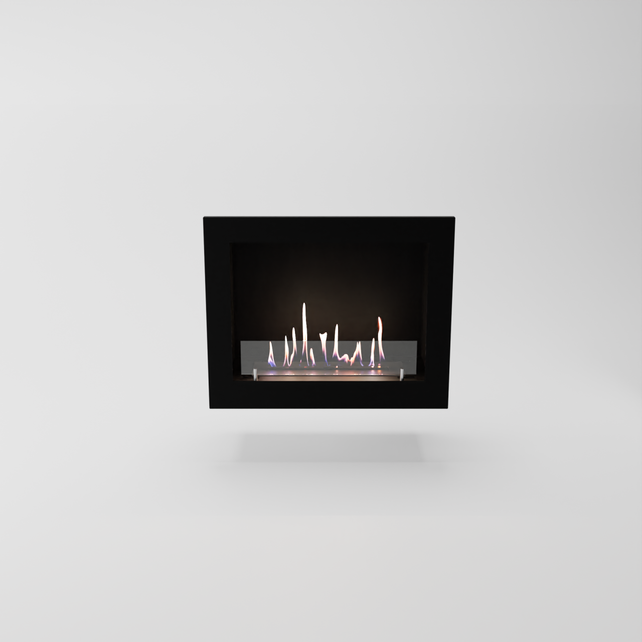 Glow Fire Inside Ethanol Kamin