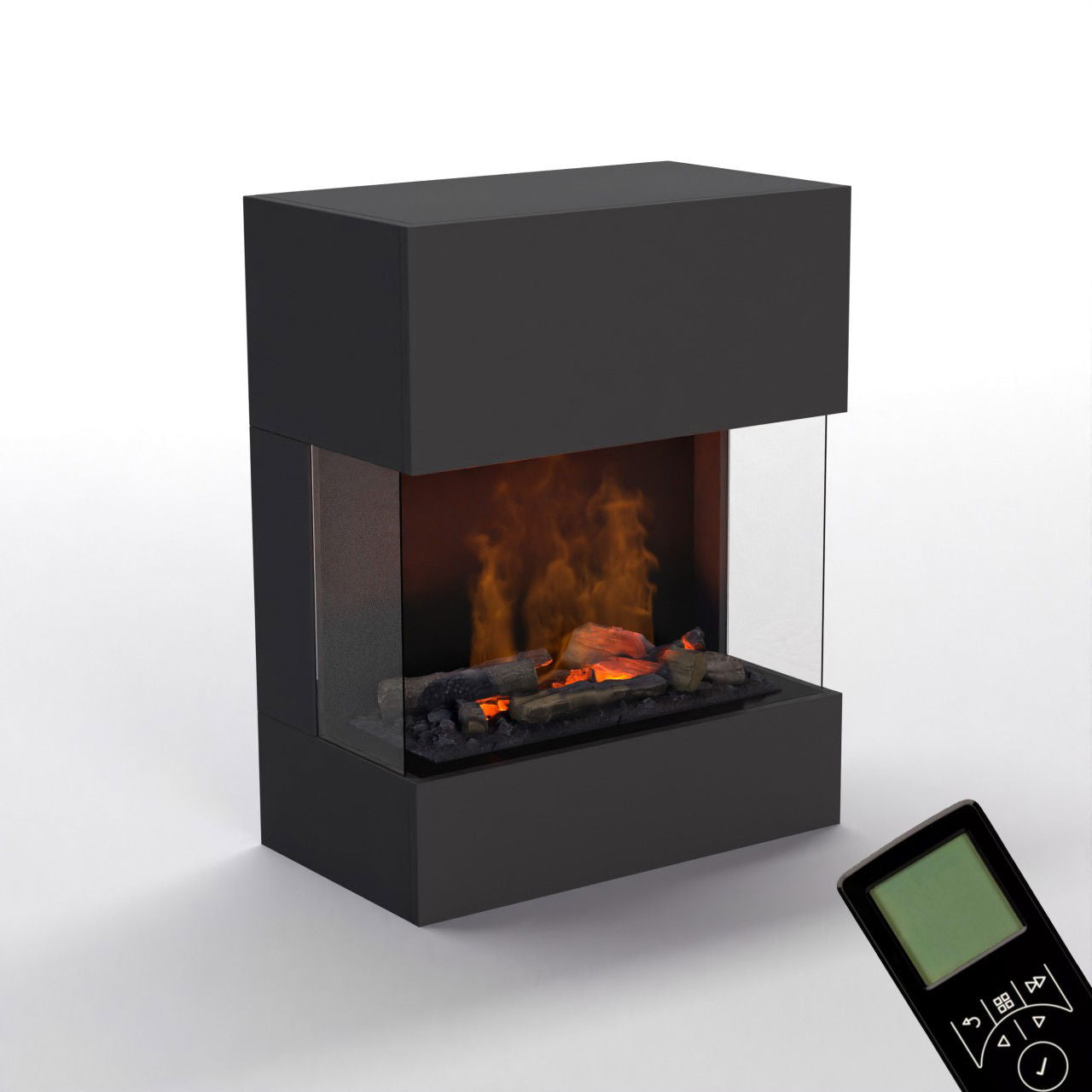 Glow Fire Kästner Weiß Elektrokamin mit Wasserdampf