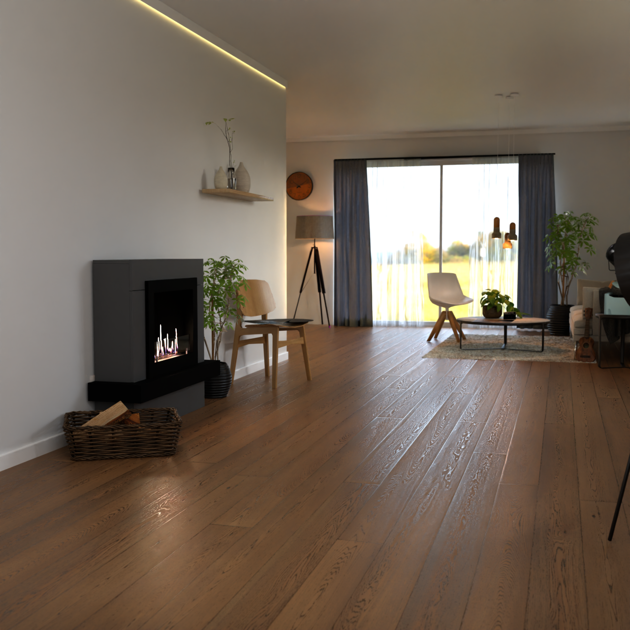 Glow Fire Larvik Ethanol Kamin