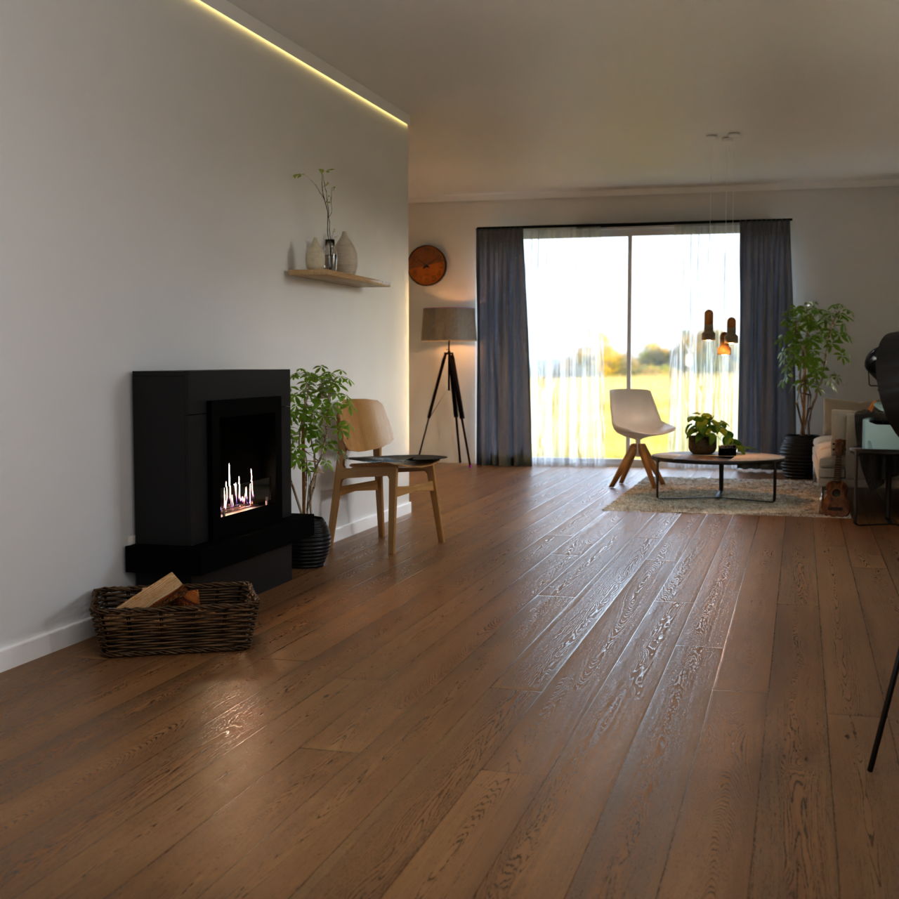 Glow Fire Larvik Ethanol Kamin