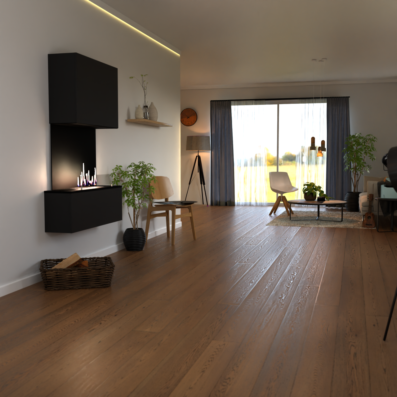 Glow Fire Levanger Ethanol Kamin