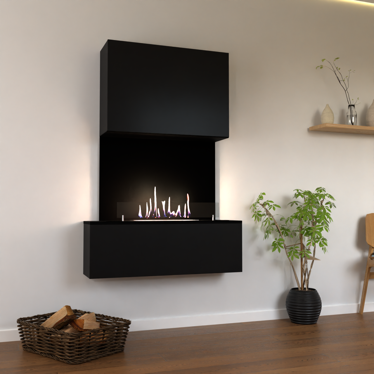 Glow Fire Levanger Ethanol Kamin