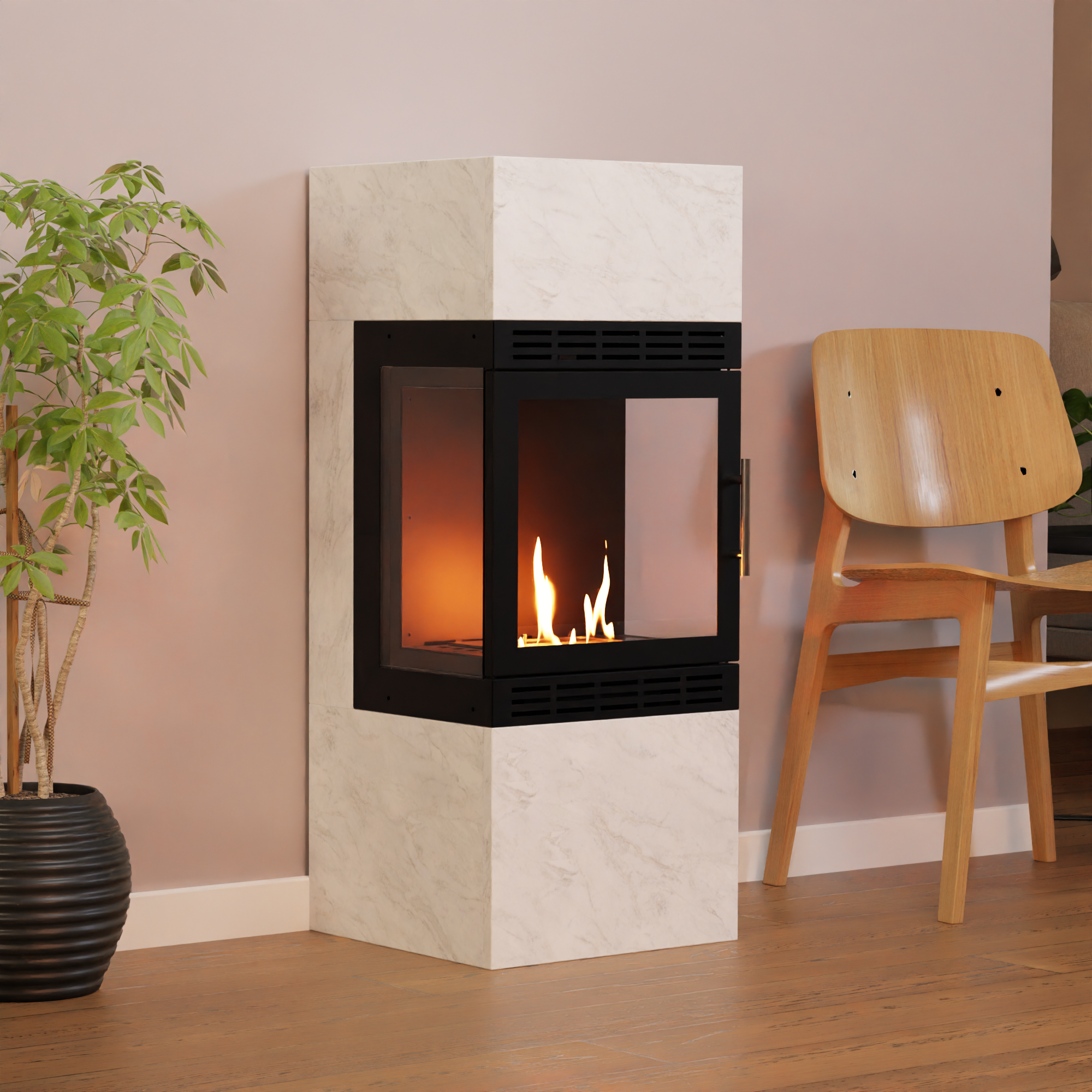 Glow Fire Hamar ethanolhaard