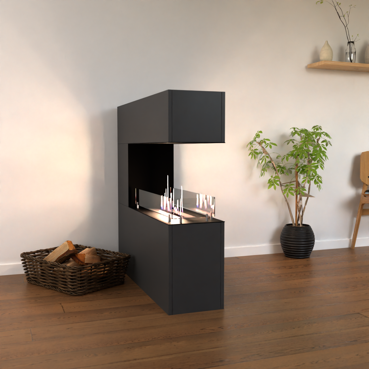 Glow Fire Oakland Ethanol Kamin