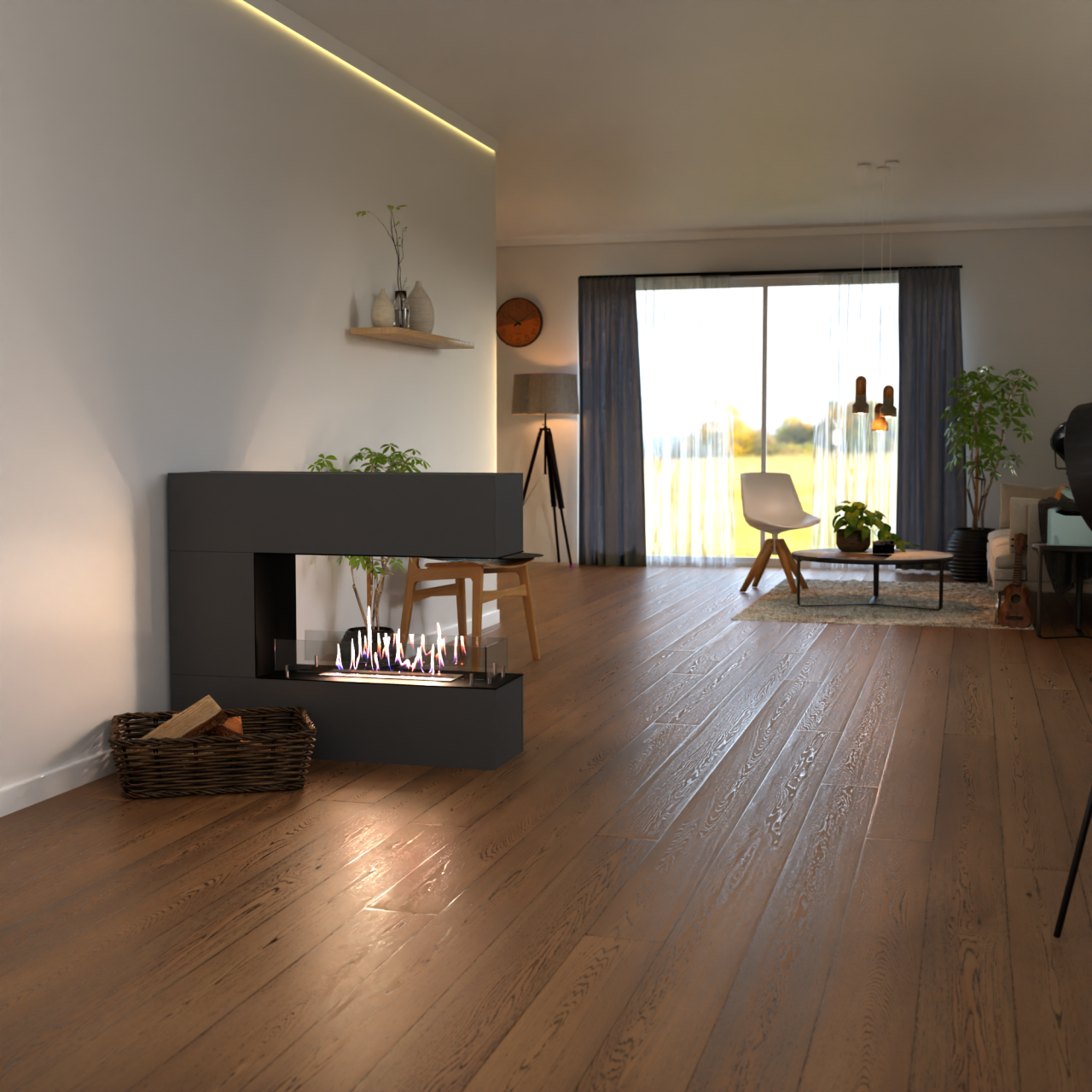 Glow Fire Oakland mini Ethanol Kamin