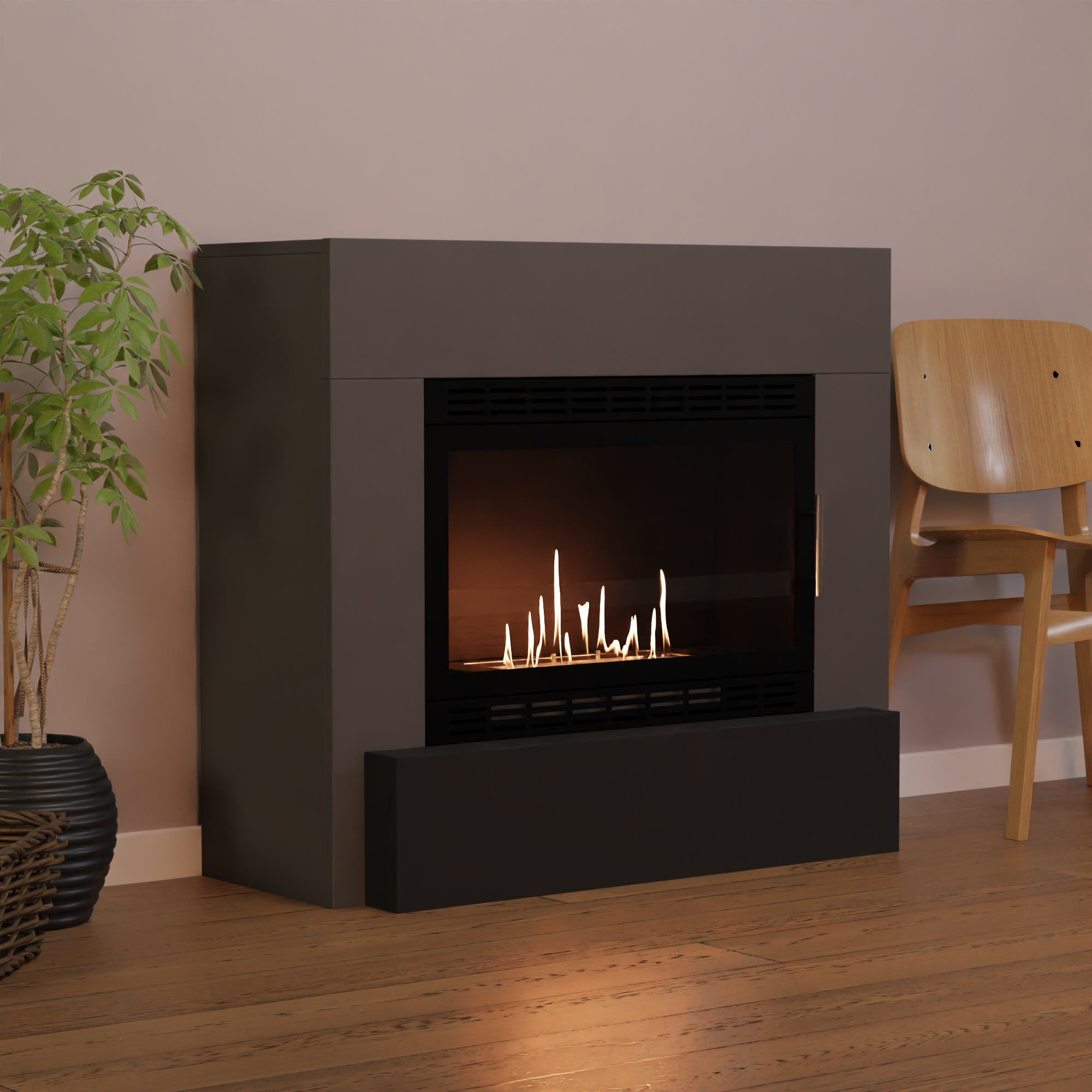 Glow Fire Odda XL Vision cheminée à l’éthanol