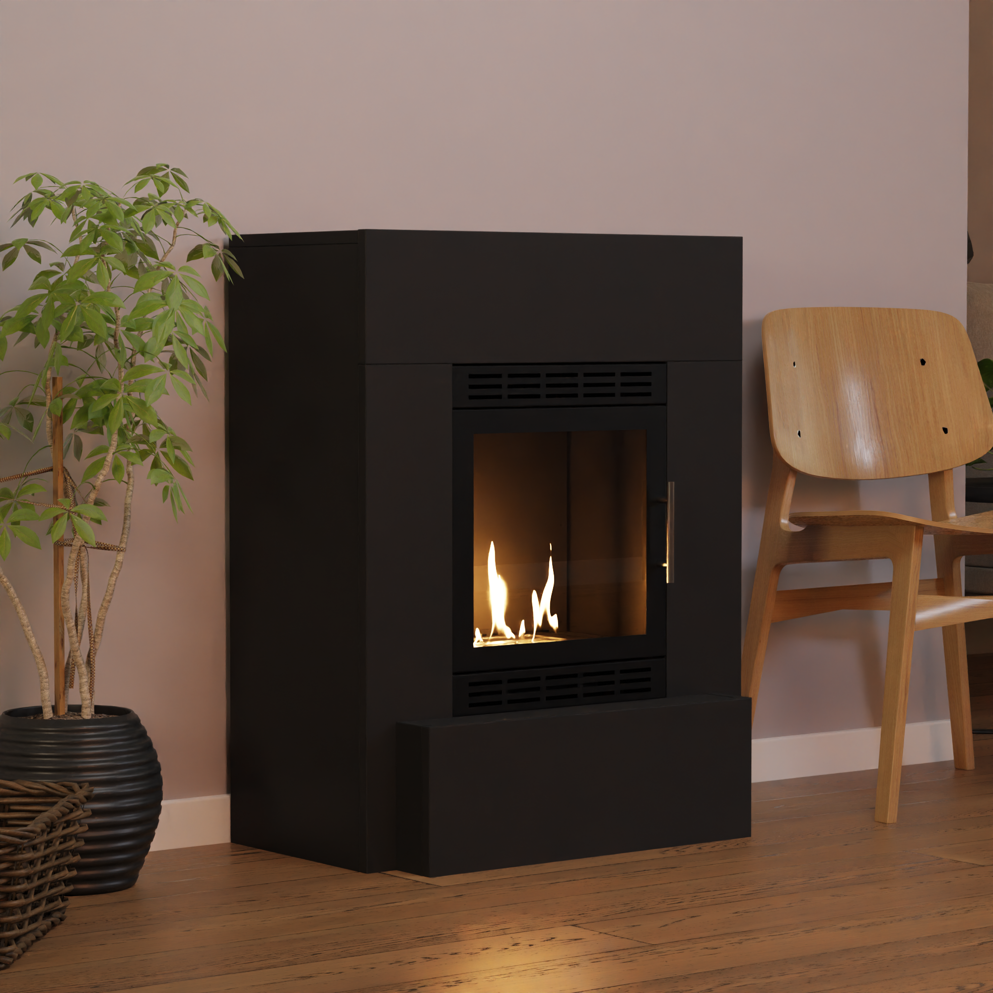 Glow Fire Odda Vision Ethanolkamin