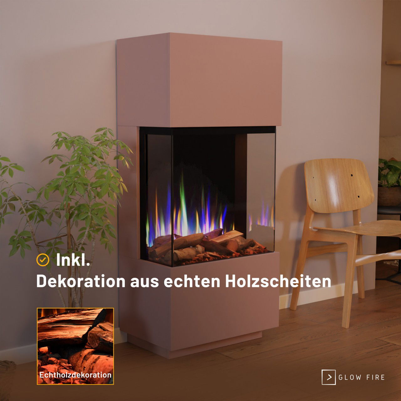 Glow Fire PR11 Multicolor Elektrokamin