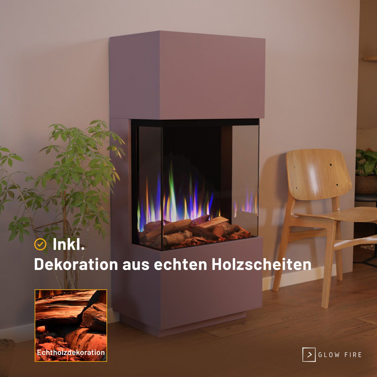 Glow Fire PR11 Multicolor Elektrokamin