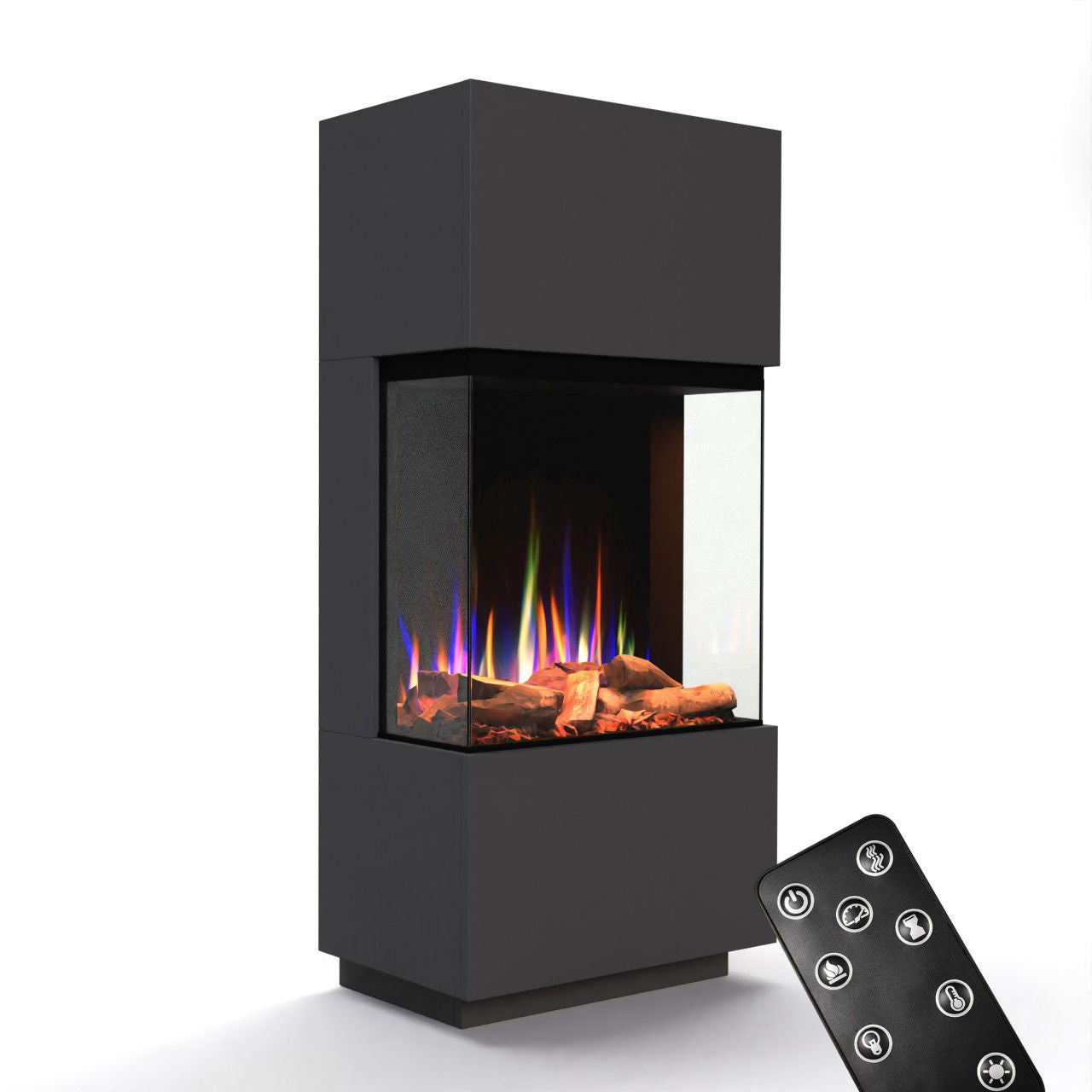 Glow Fire PR11 Grau Elektrokamin