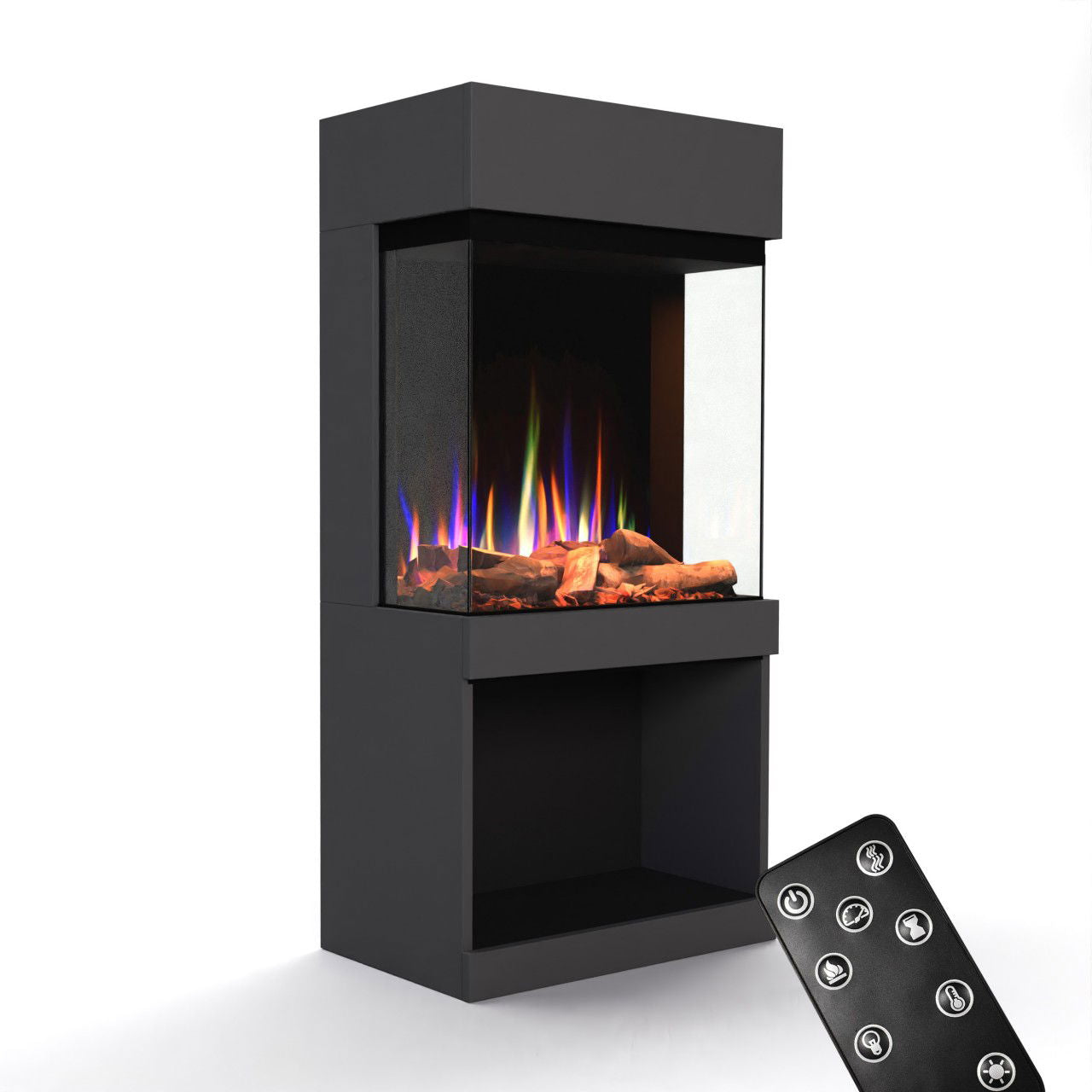 Glow Fire PR12 Grau Elektrokamin