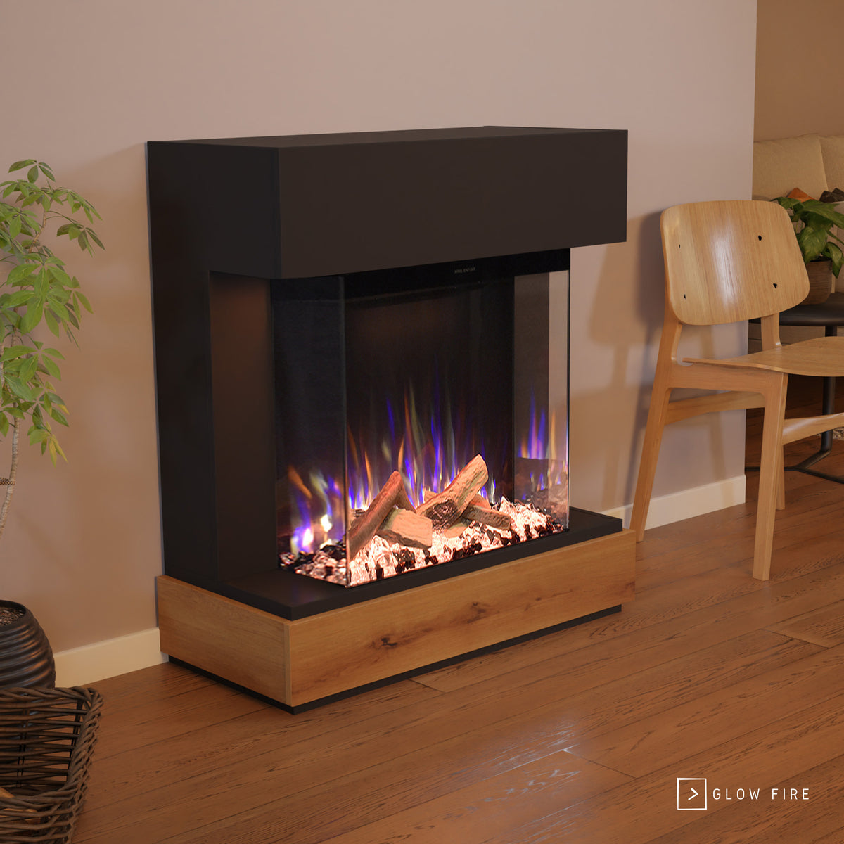 Cheminée électrique Glow Fire PR13 E-Motion 3D