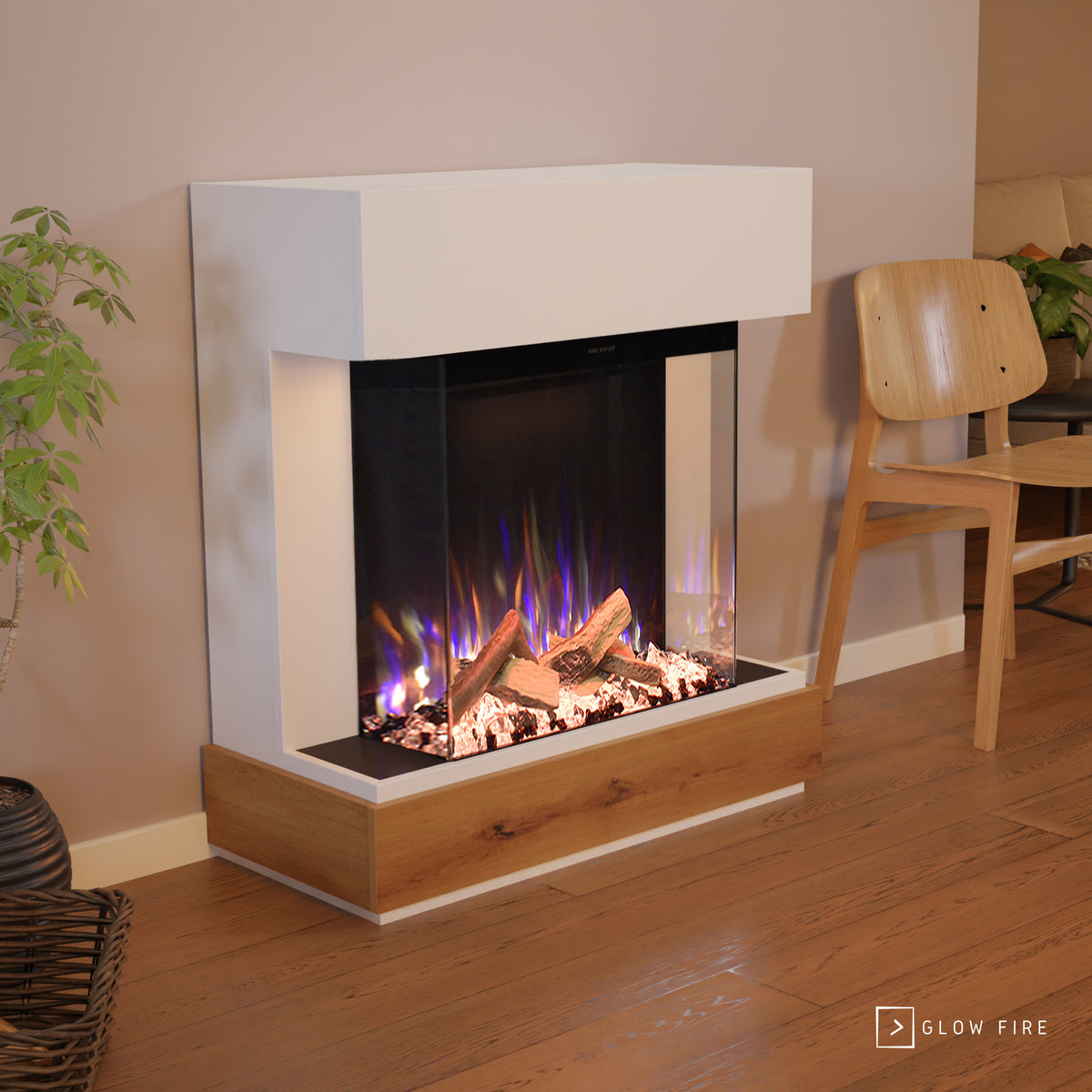 Cheminée électrique Glow Fire PR13 E-Motion 3D