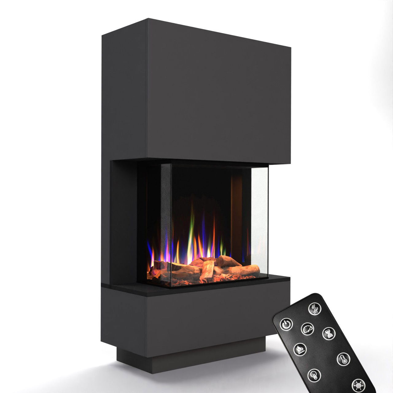 Glow Fire PR14 Grau Elektrokamin