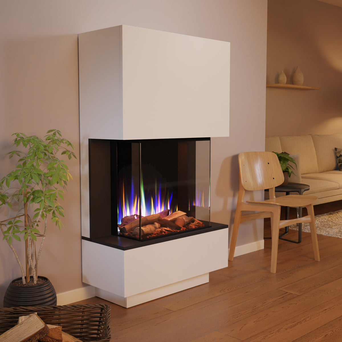 Glow Fire PR14 Elektrokamin E-Motion 3D