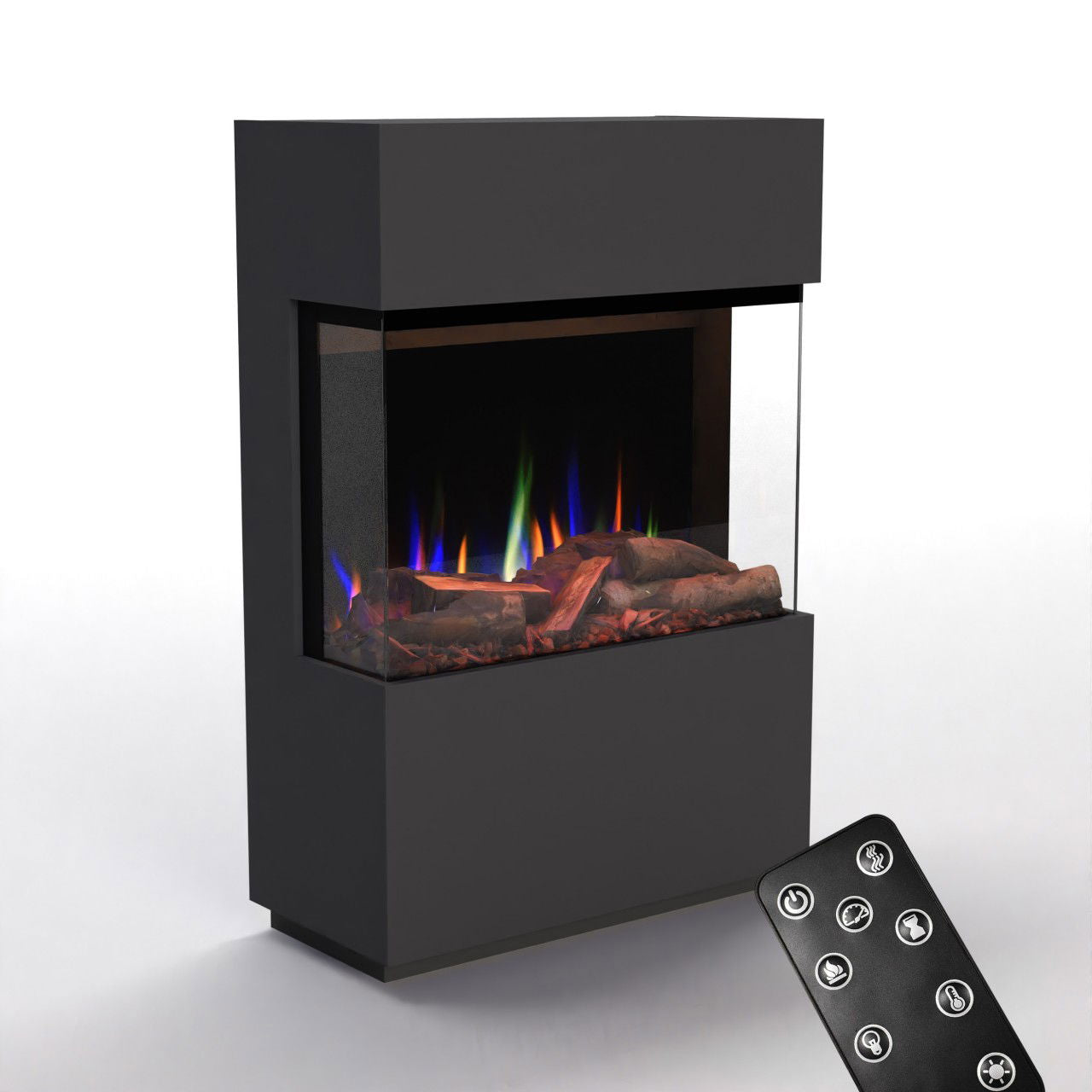 Glow Fire PR15 Grau Elektrokamin