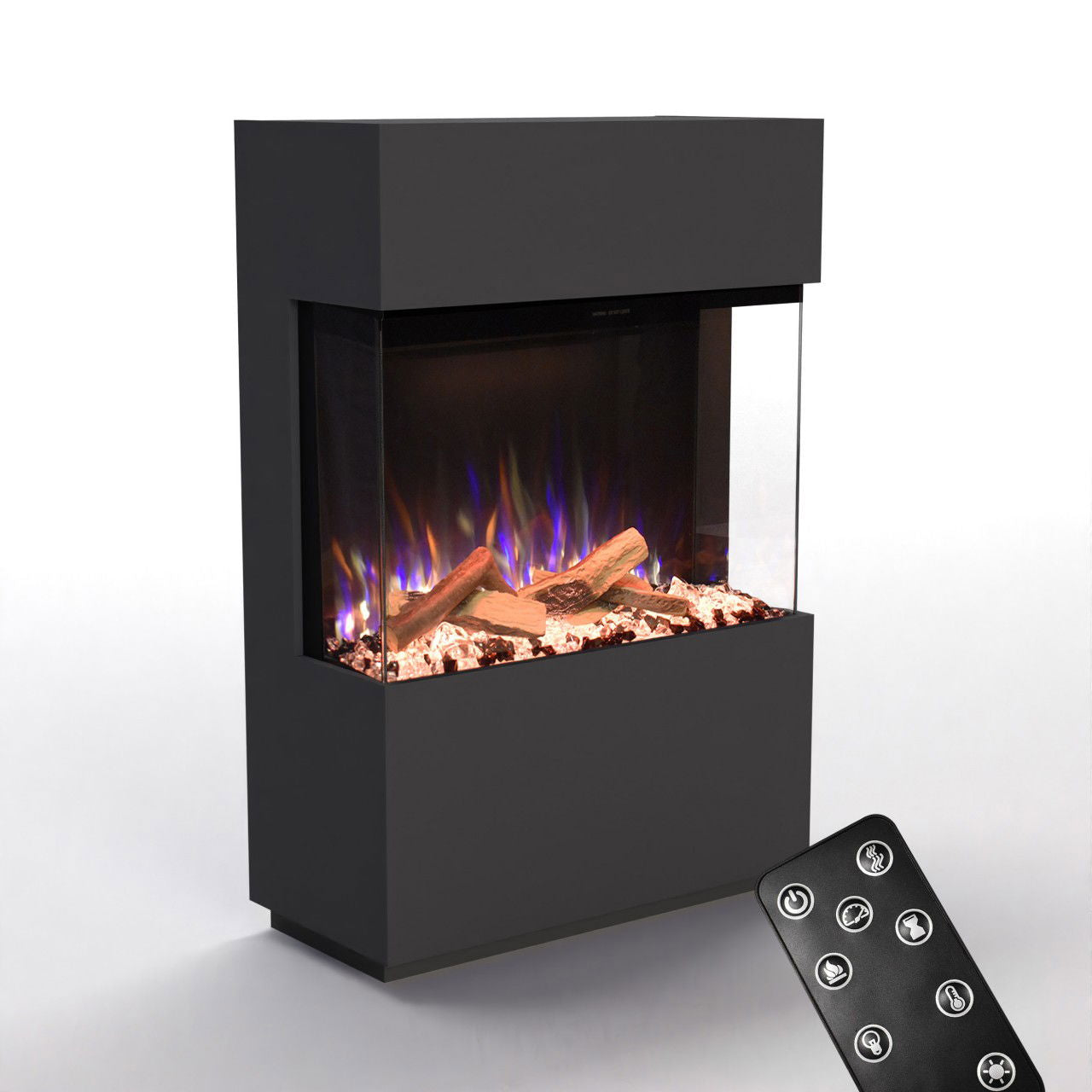 Glow Fire PR15 Grau Elektrokamin