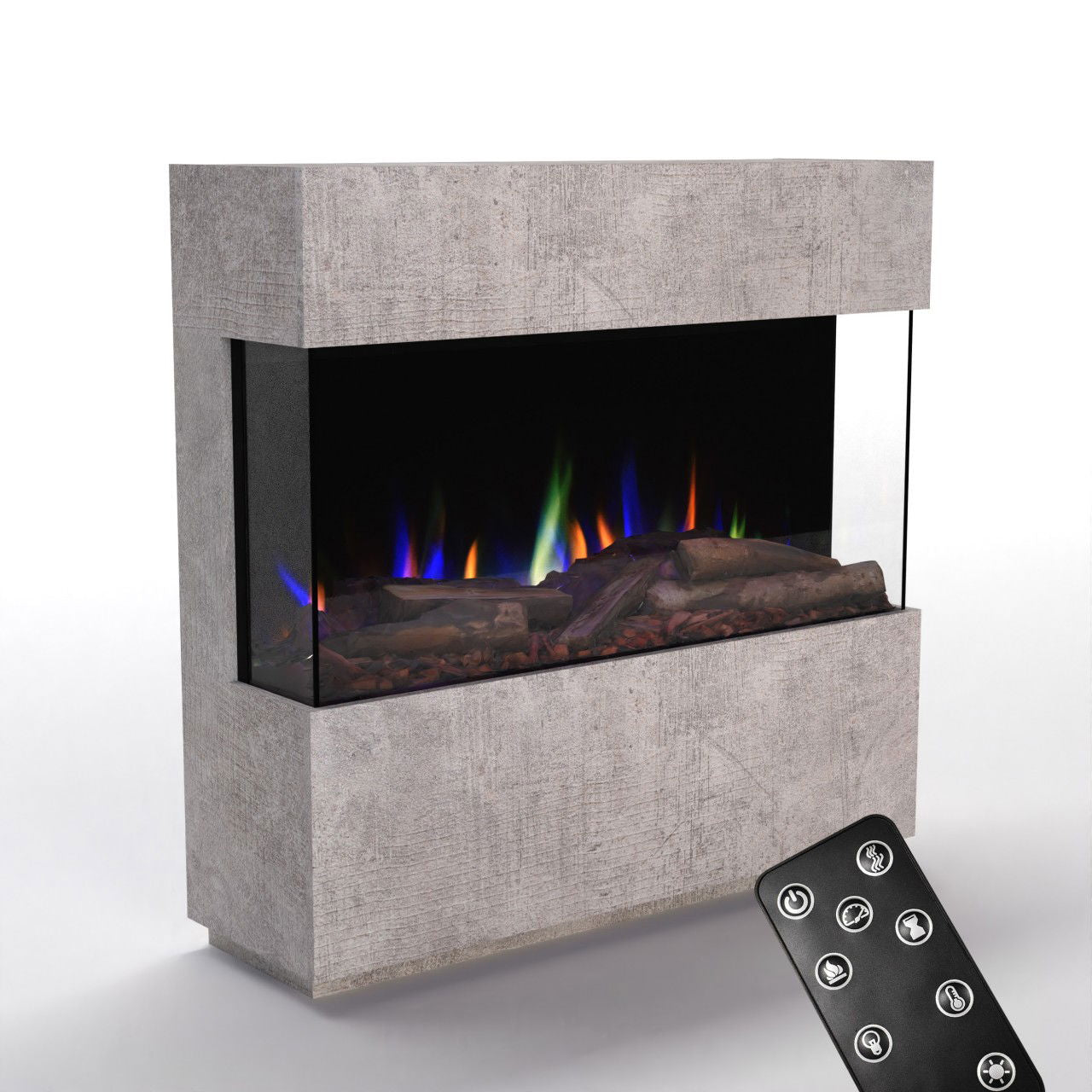 Glow Fire PR15 Beton Elektrokamin
