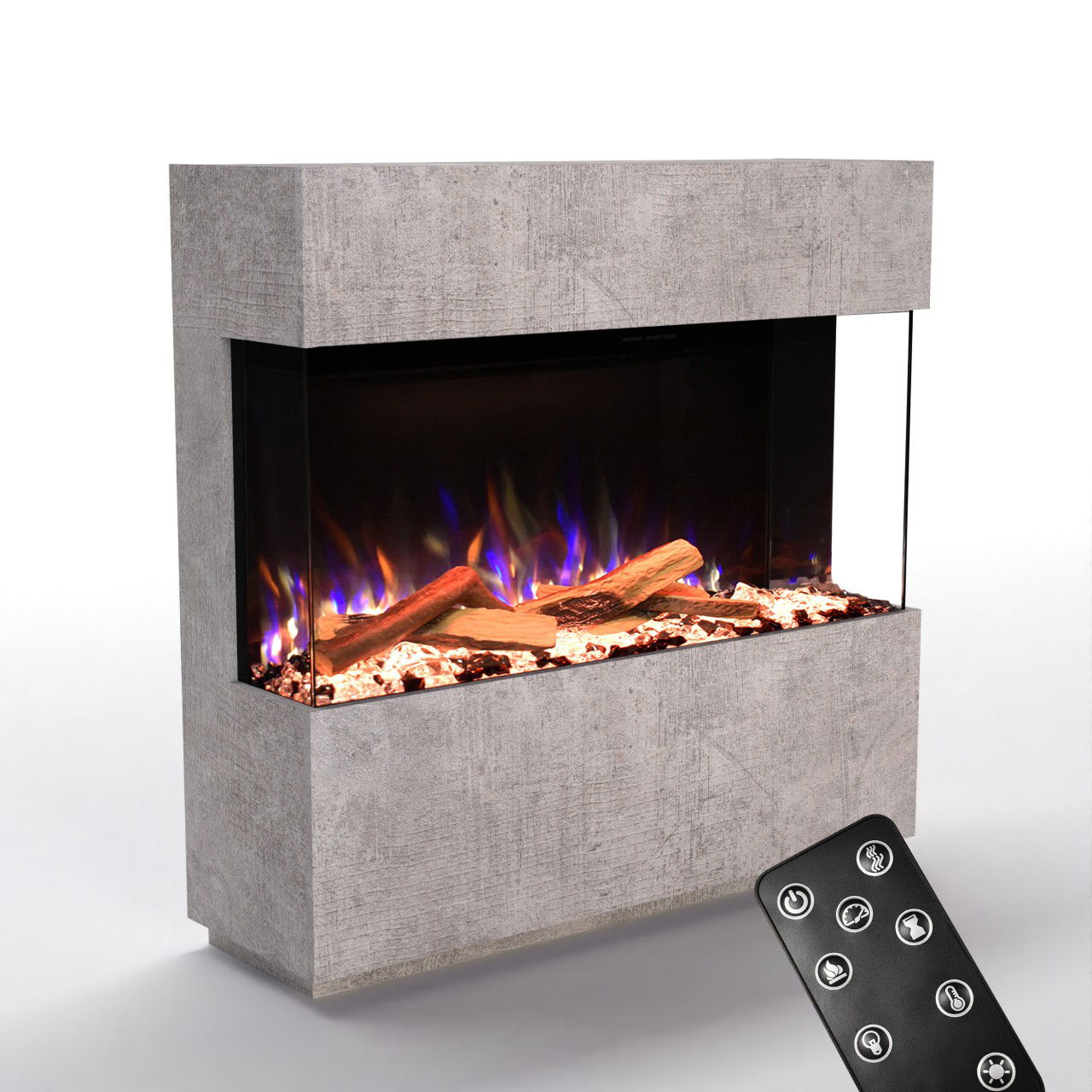 Glow Fire PR15 Beton Elektrokamin