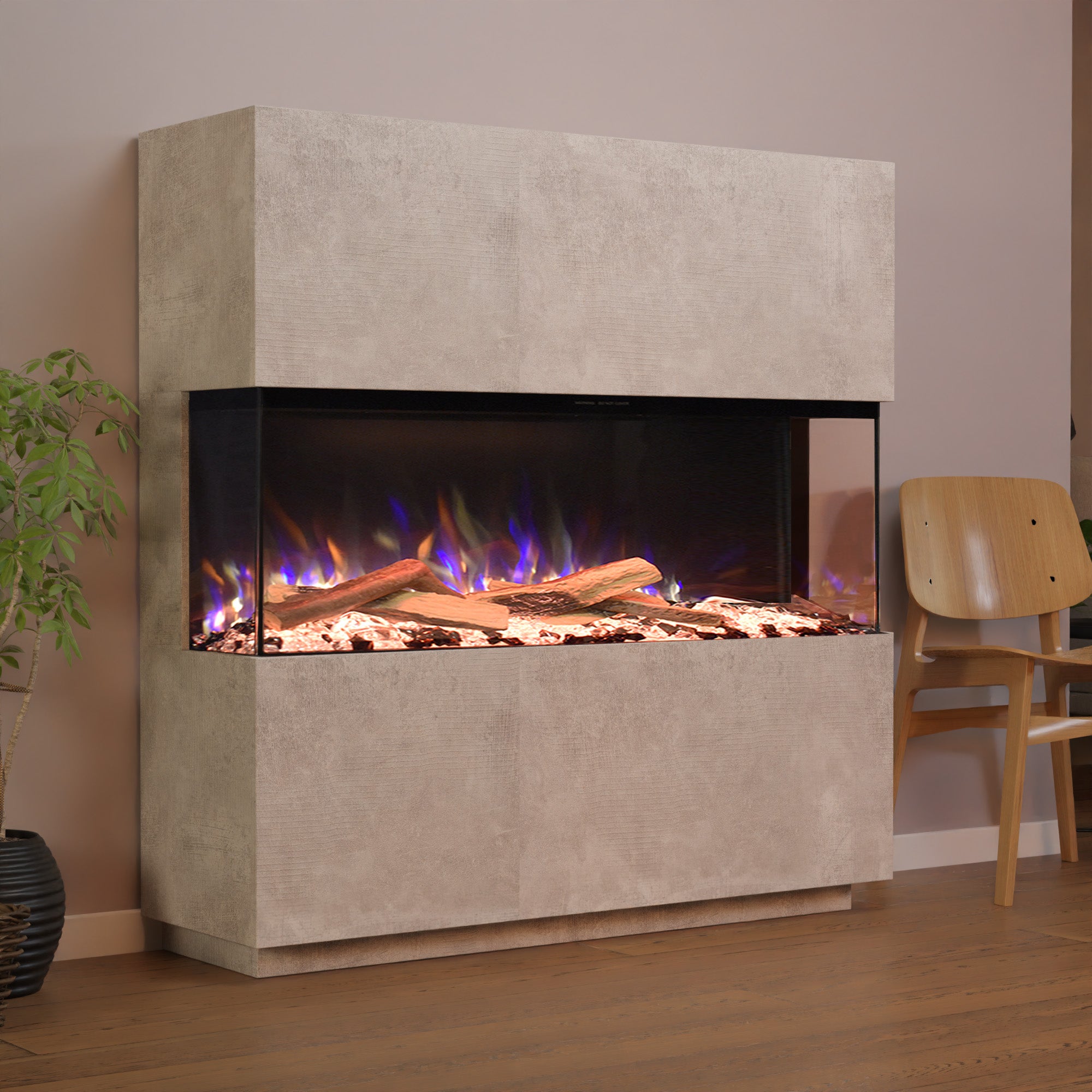 Glow Fire PR16 Elektrokamin E-Motion 3D