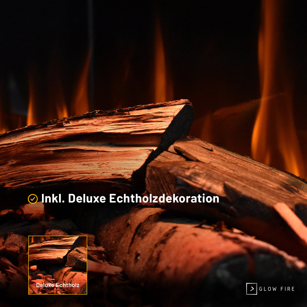 Cheminée électrique Glow Fire PR16 E-Motion 3D