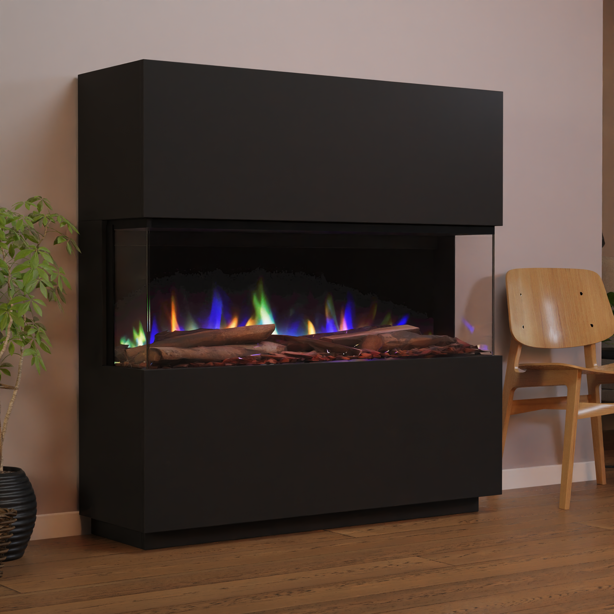 Glow Fire PR16 Elektrokamin E-Motion 3D