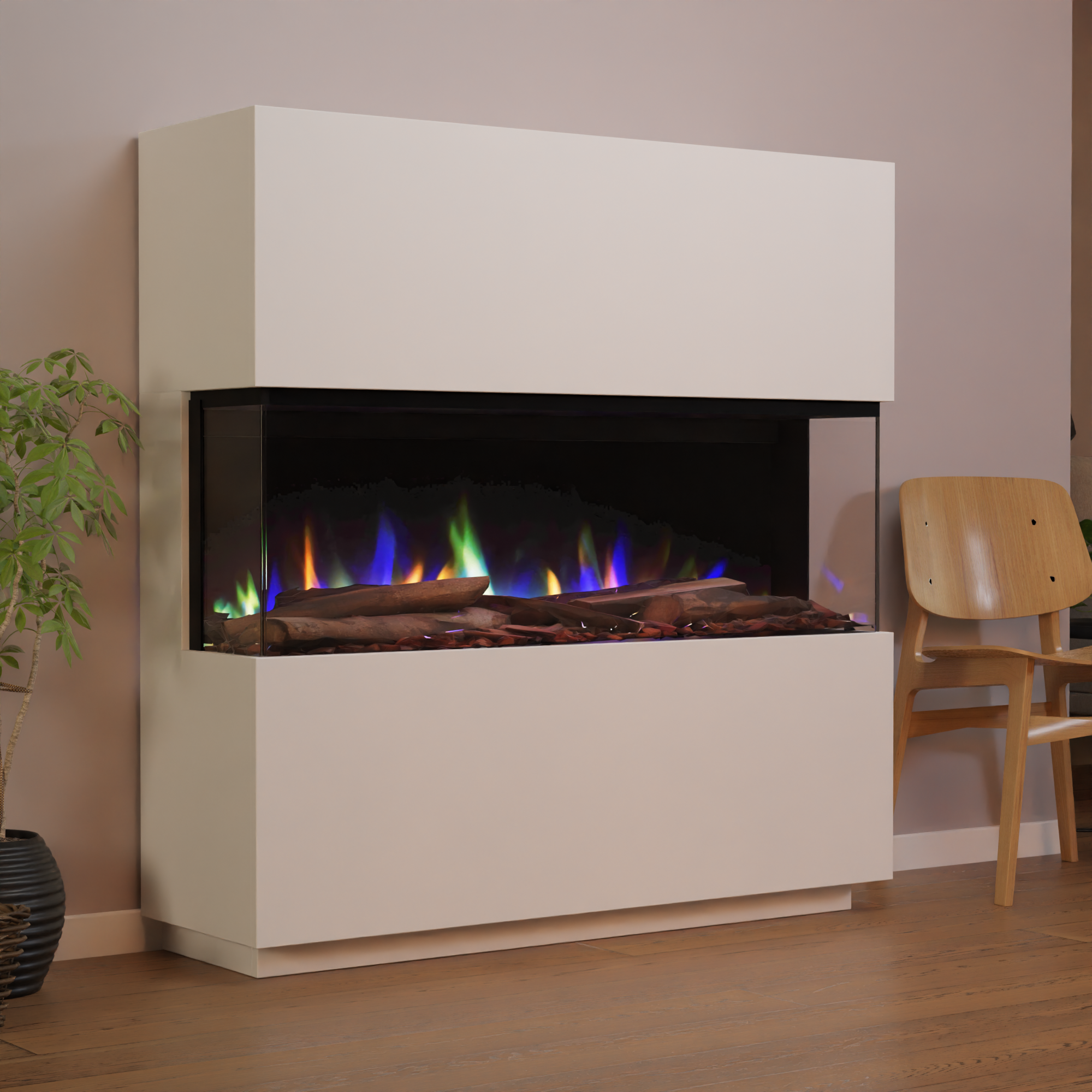 Glow Fire PR16 Elektrokamin E-Motion 3D