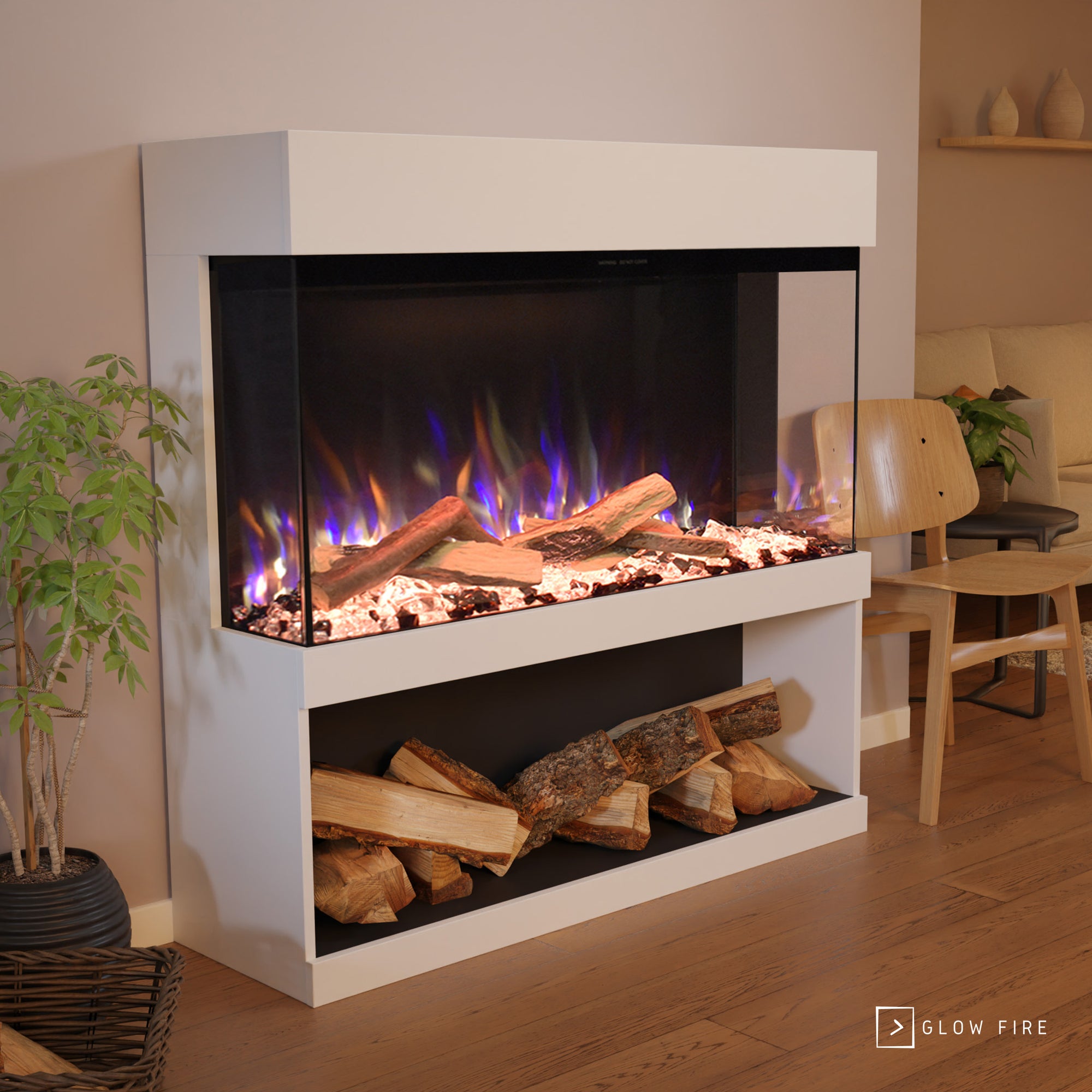 Cheminée électrique Glow Fire PR17 E-Motion 3D