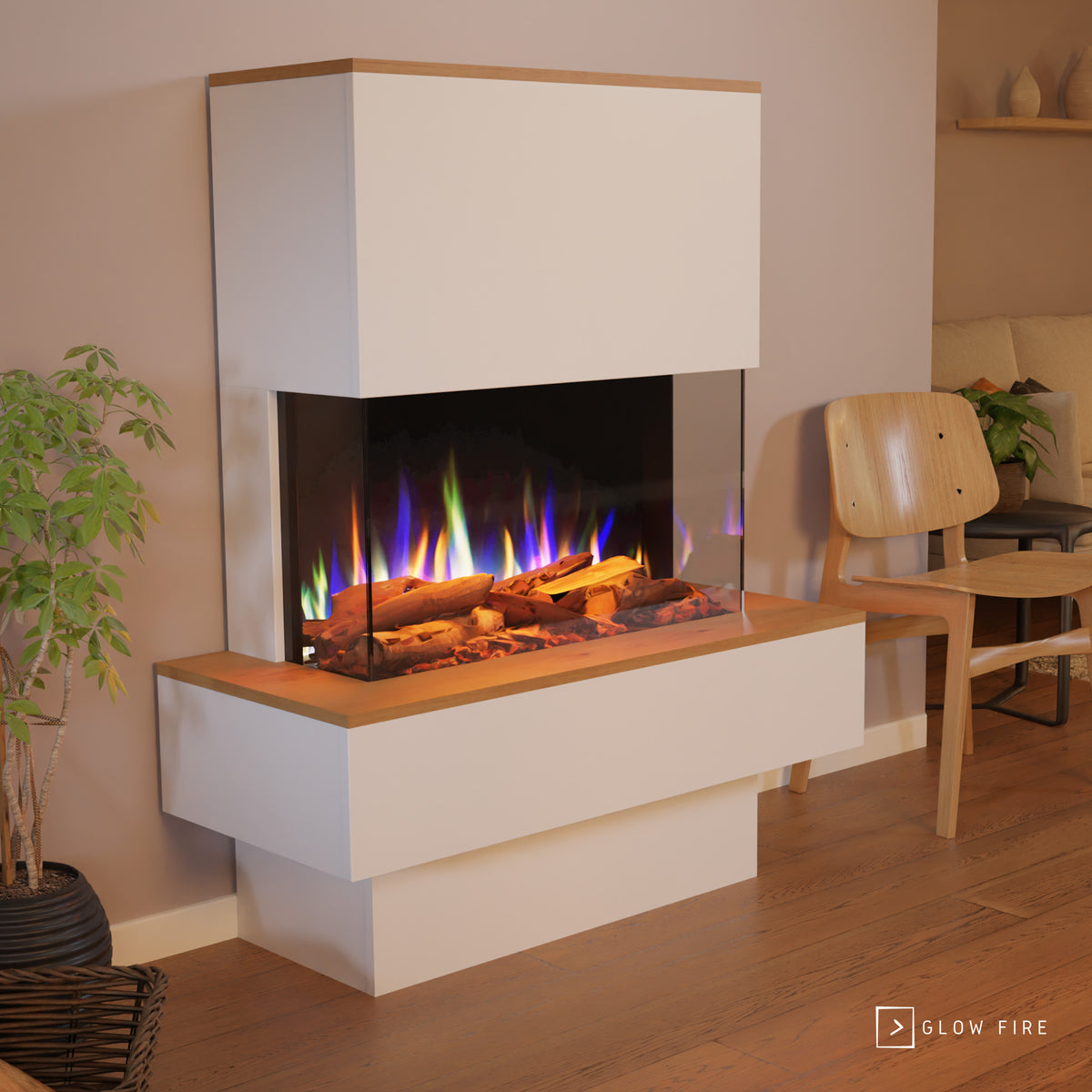 Glow Fire PR18 Elektrokamin E-Motion 3D