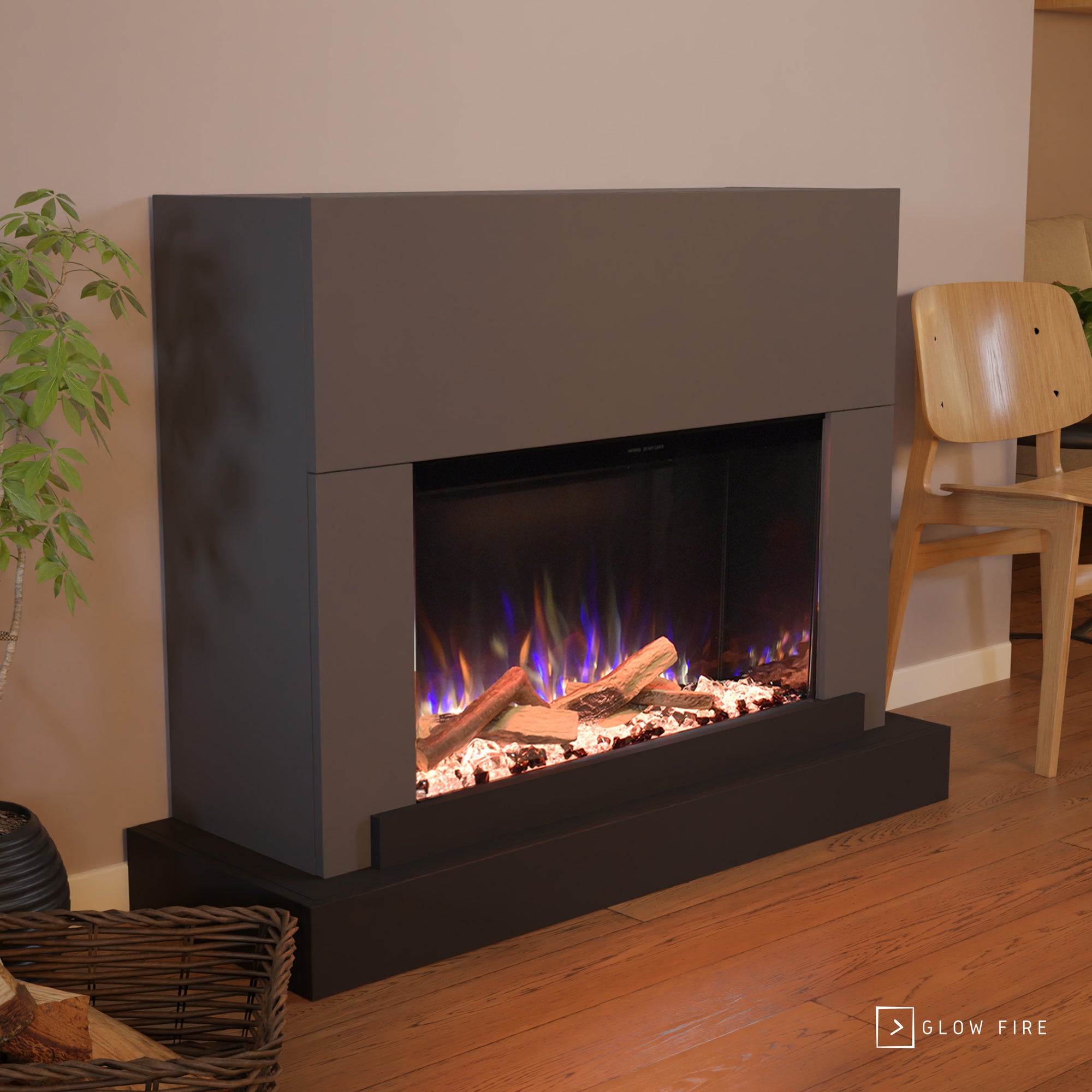 Cheminée électrique Glow Fire PR4 E-Motion 3D