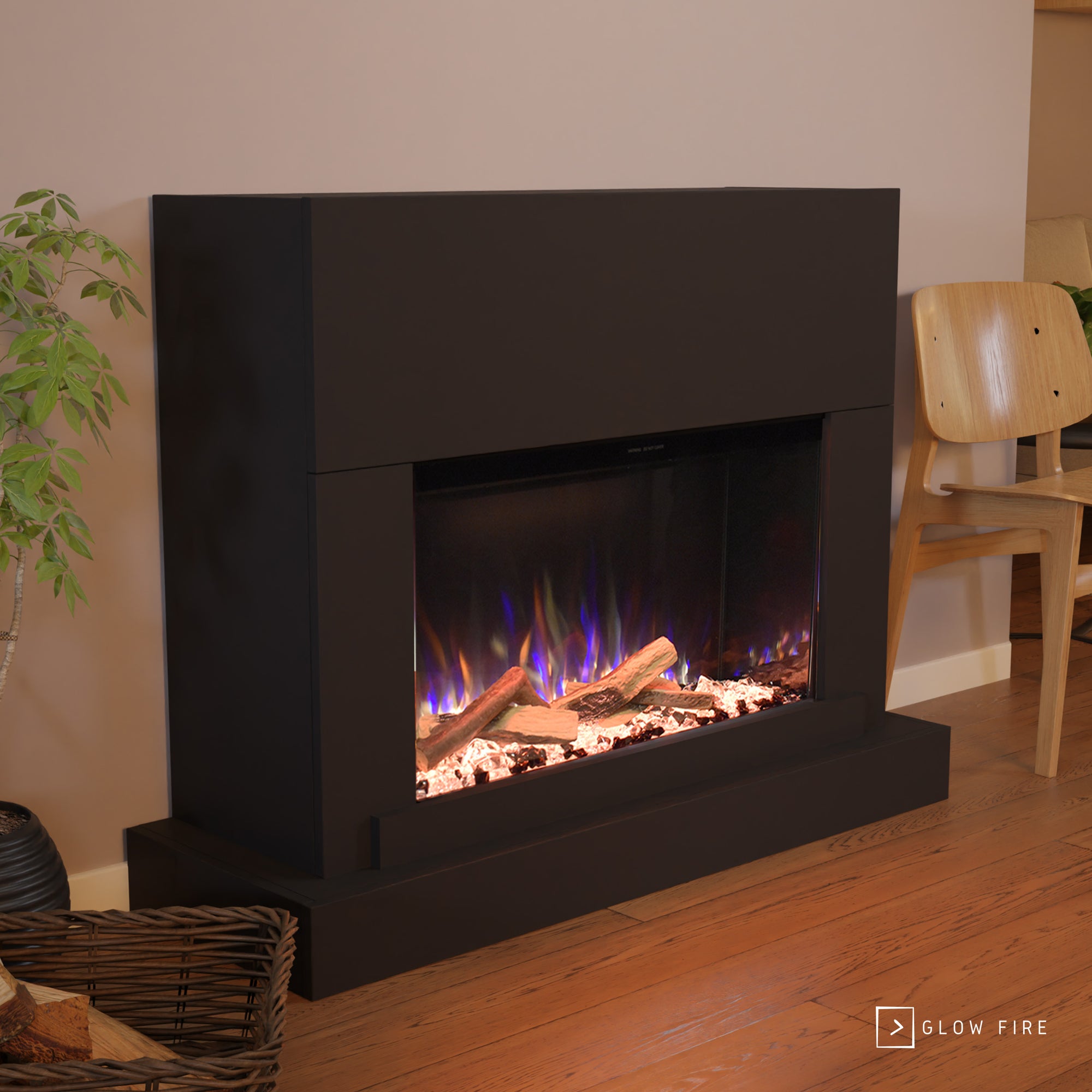 Cheminée électrique Glow Fire PR4 E-Motion 3D