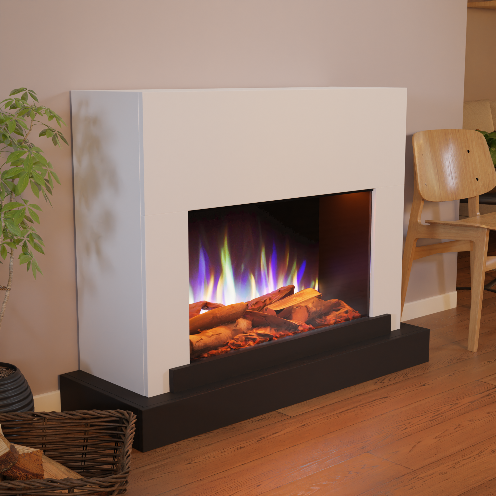 Cheminée électrique Glow Fire PR4 E-Motion 3D